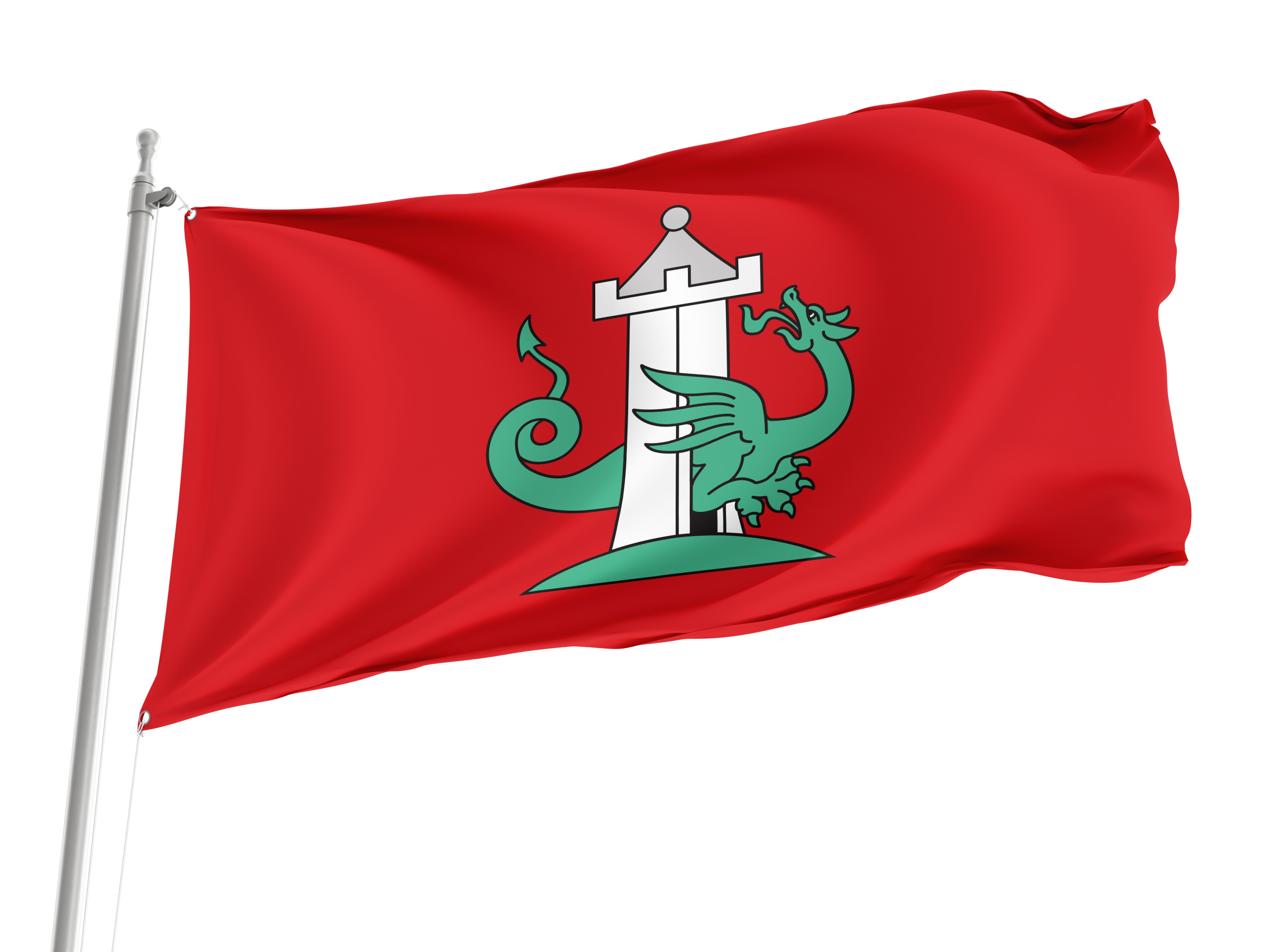 Zmigrod Flag for Indoor & Outdoor Use