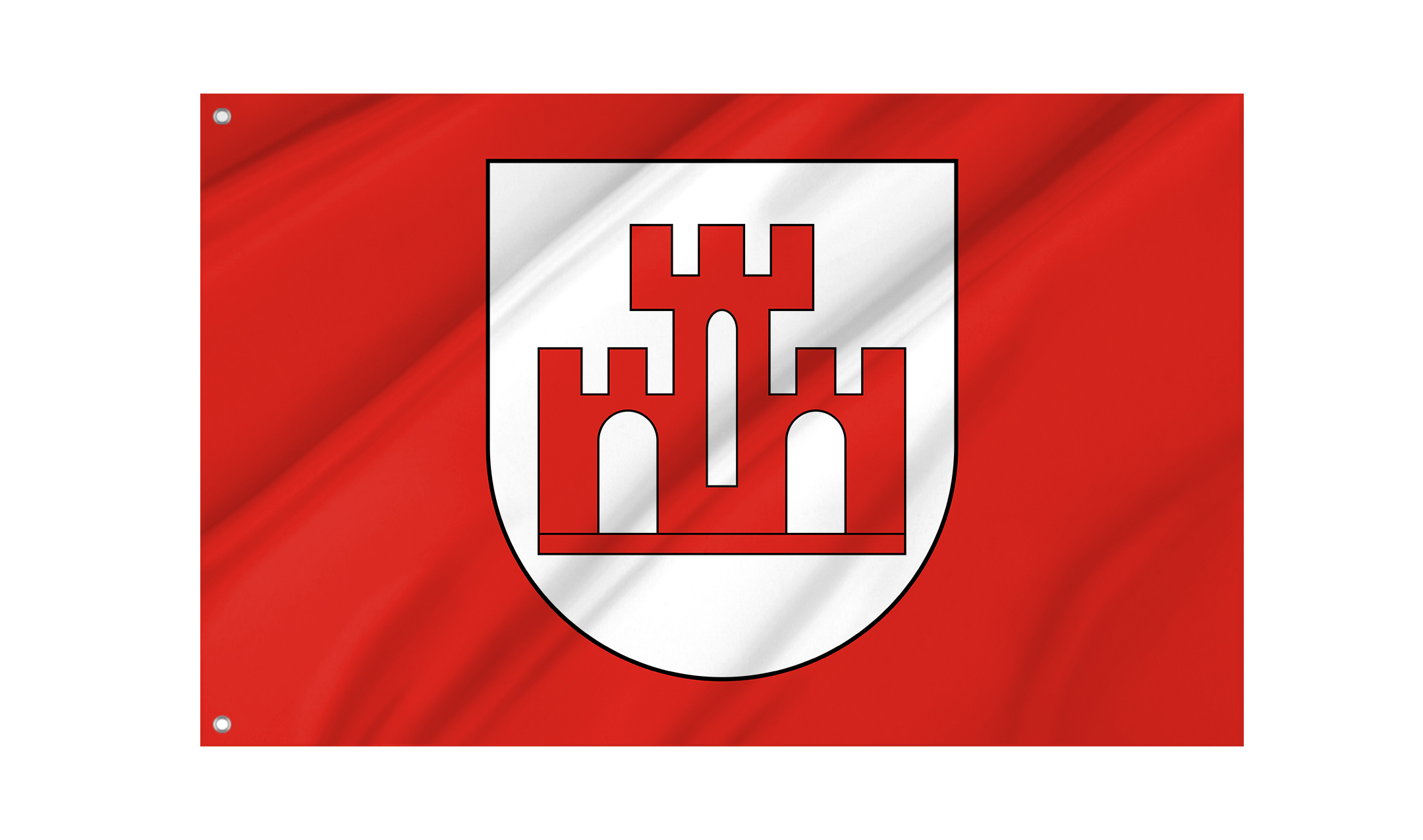 Zychlin Flag for Indoor & Outdoor Use