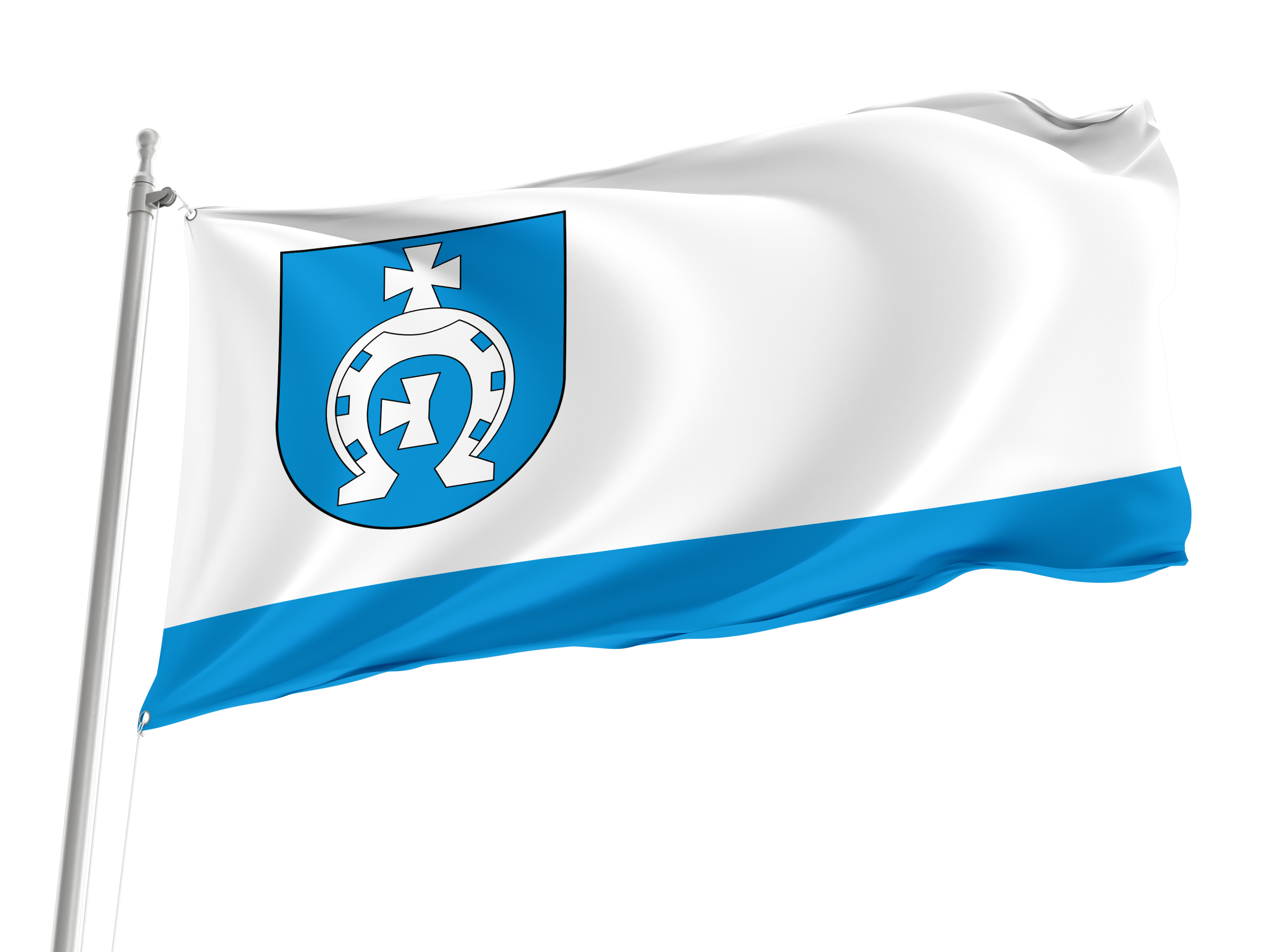 Miedzyrzec Podlaski Flag for Indoor & Outdoor Use