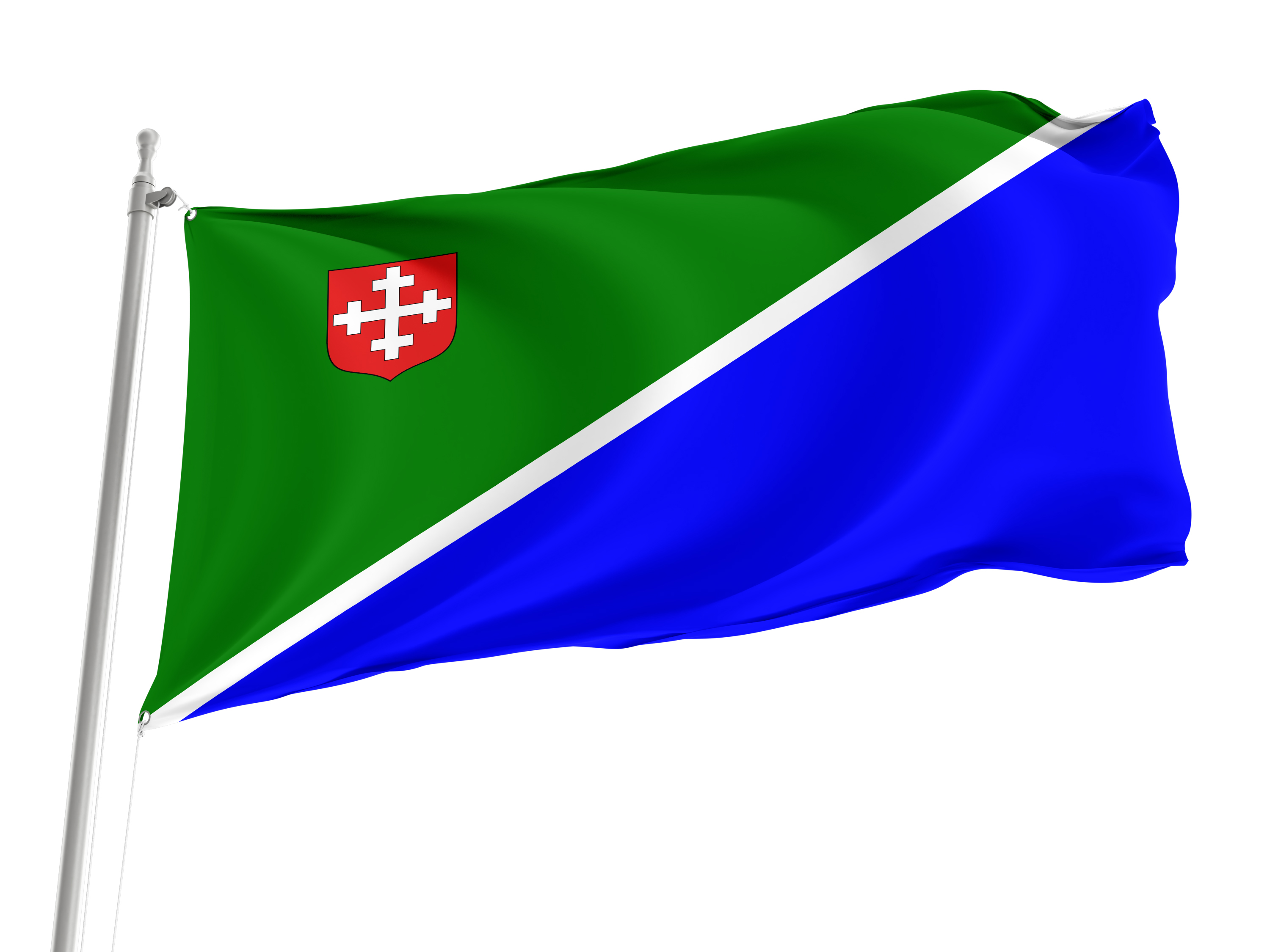 Old Flag Dobrzyca for Indoor & Outdoor Use