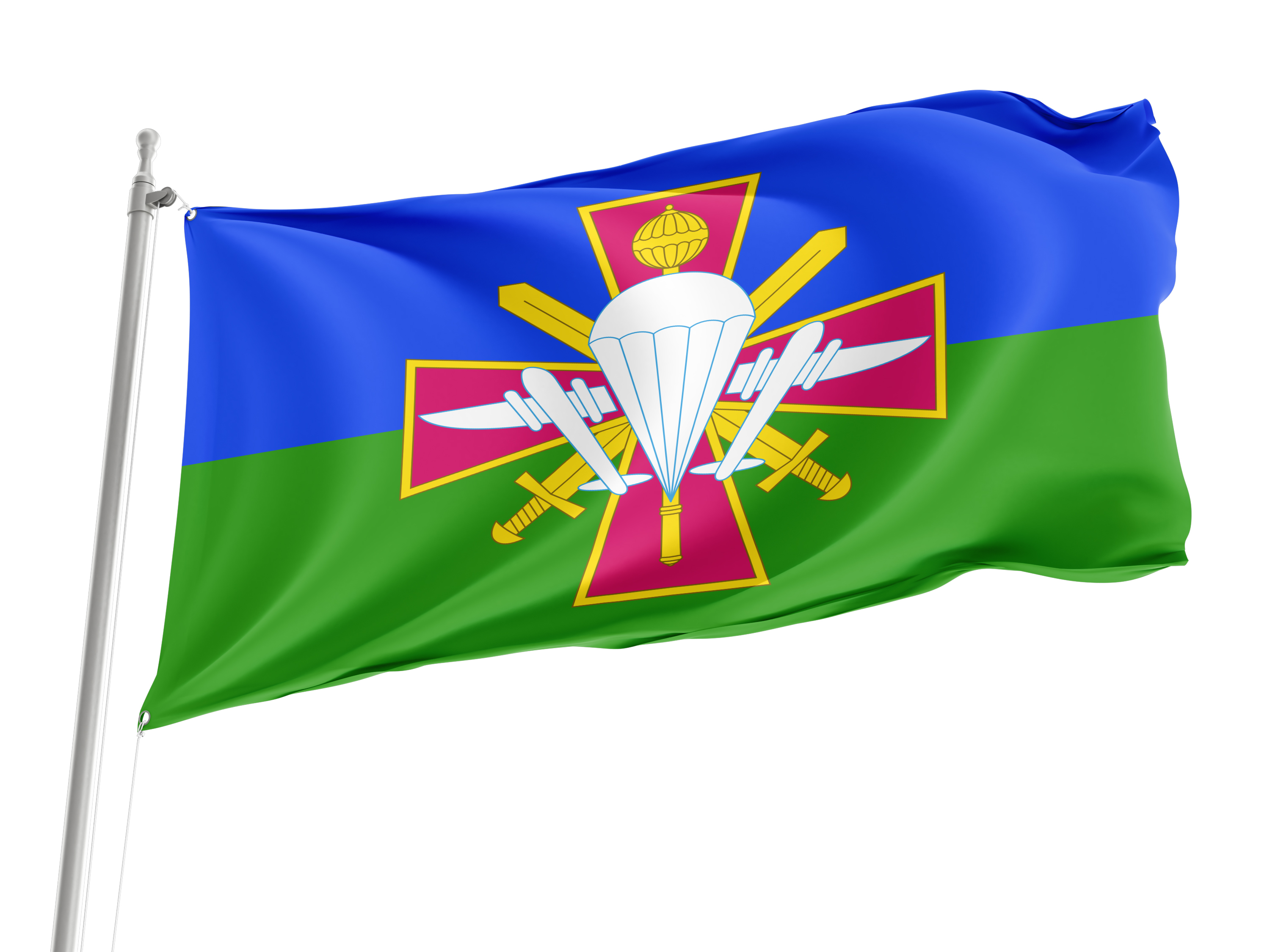 Airmobile Troops of Ukraine Flag for Indoor & Outdoor Use