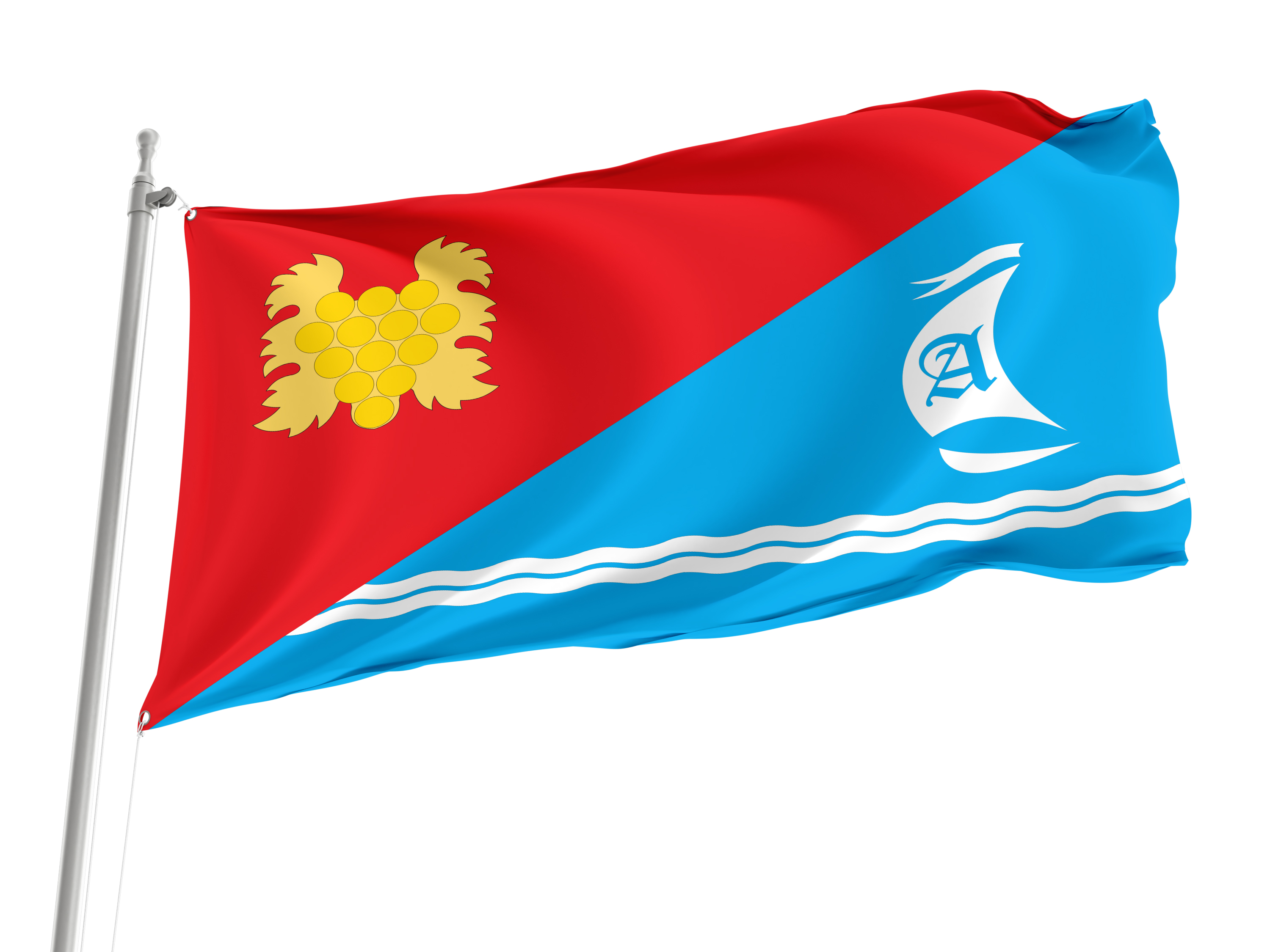 Andriivka Village Sevastopol City Flag for Indoor & Outdoor Use