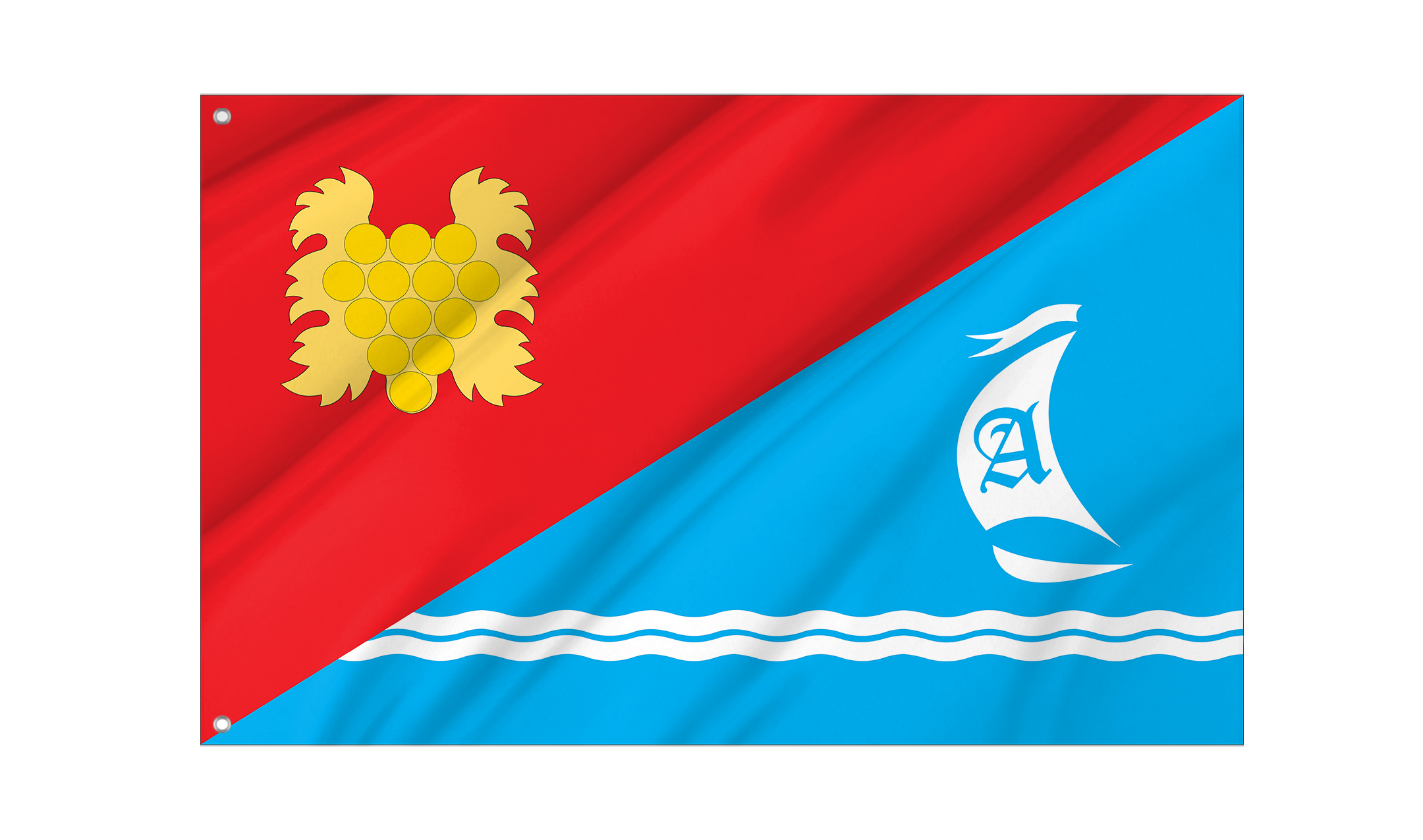 Andriivka Village Sevastopol City Flag for Indoor & Outdoor Use