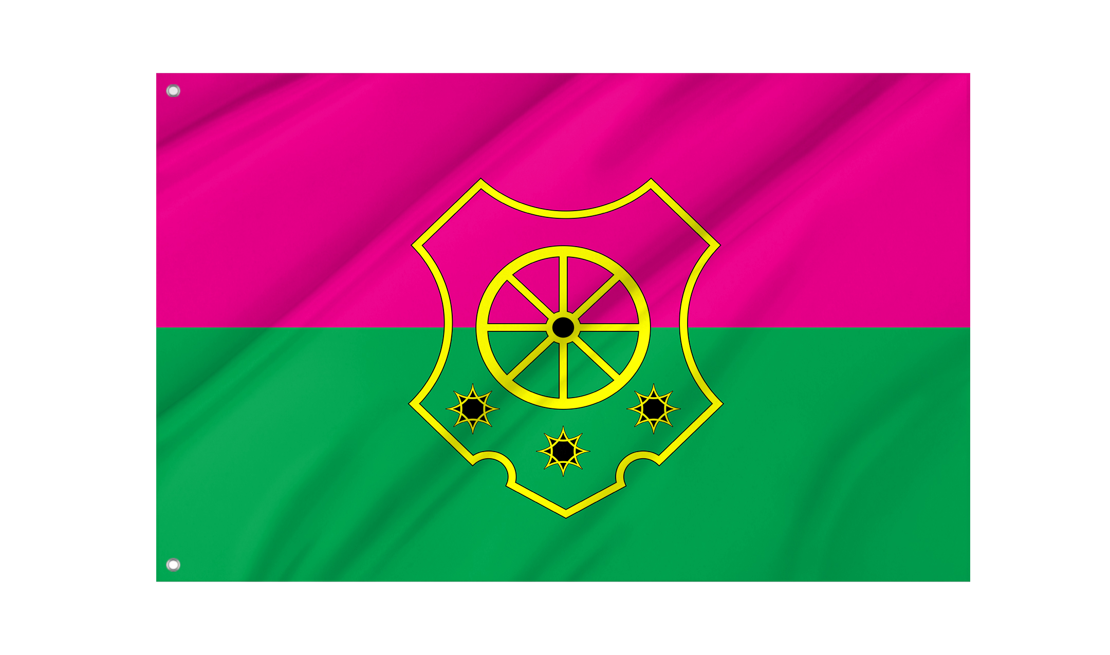 Antratsyt District Flag for Indoor & Outdoor Use
