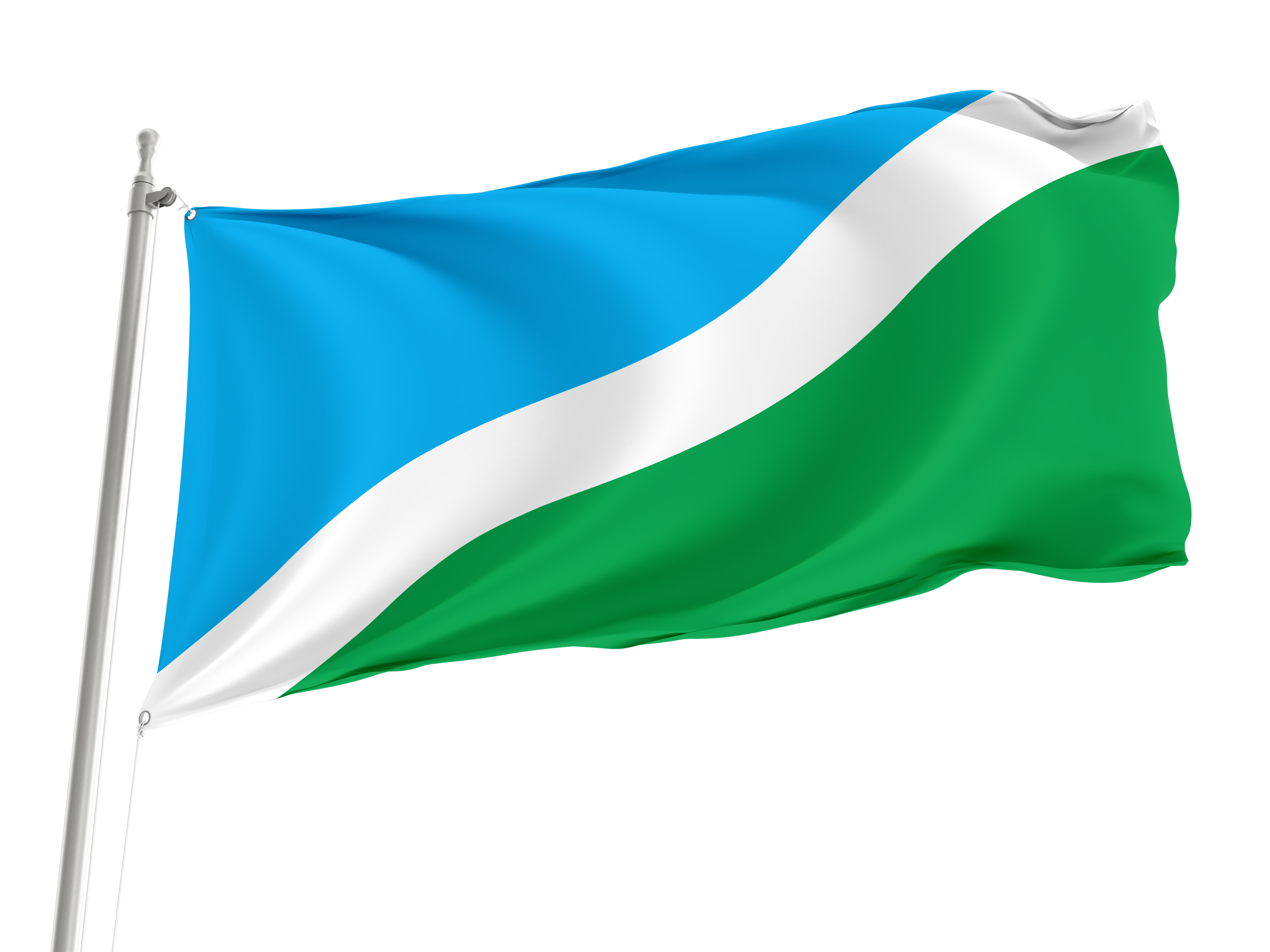 Baryshivka Flag for Indoor & Outdoor Use