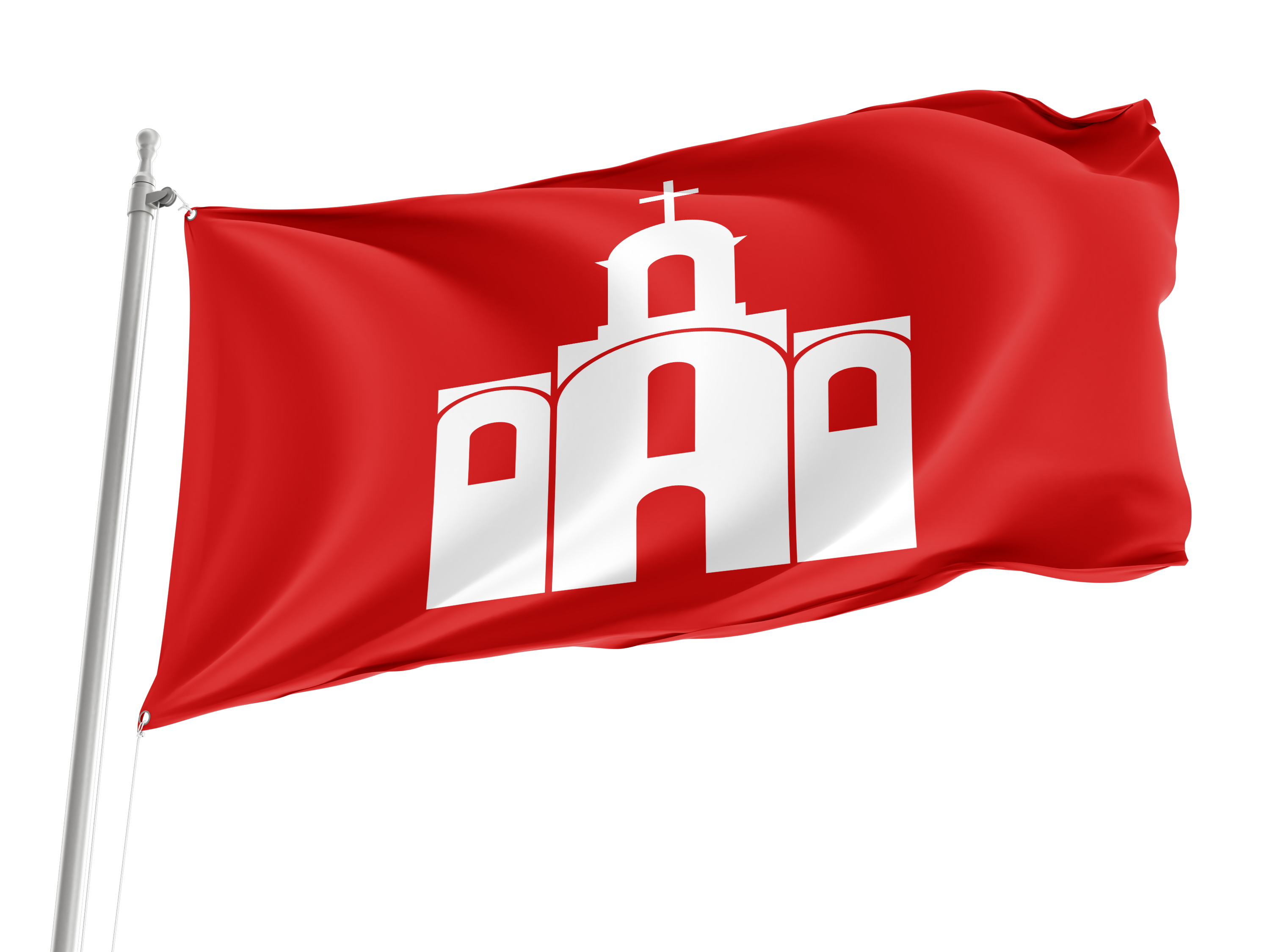 Bila Tserkva Flag for Indoor & Outdoor Use