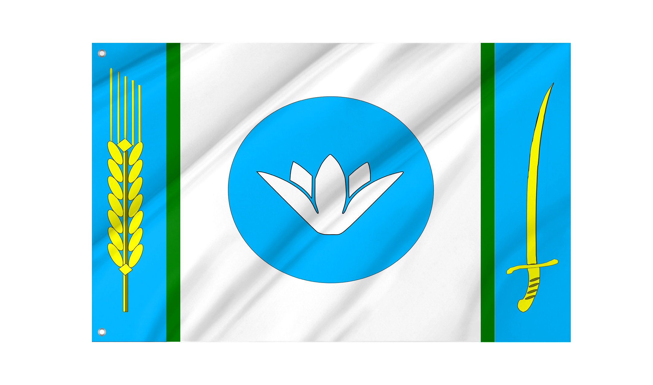 Bilyayivka District Flag for Indoor & Outdoor Use