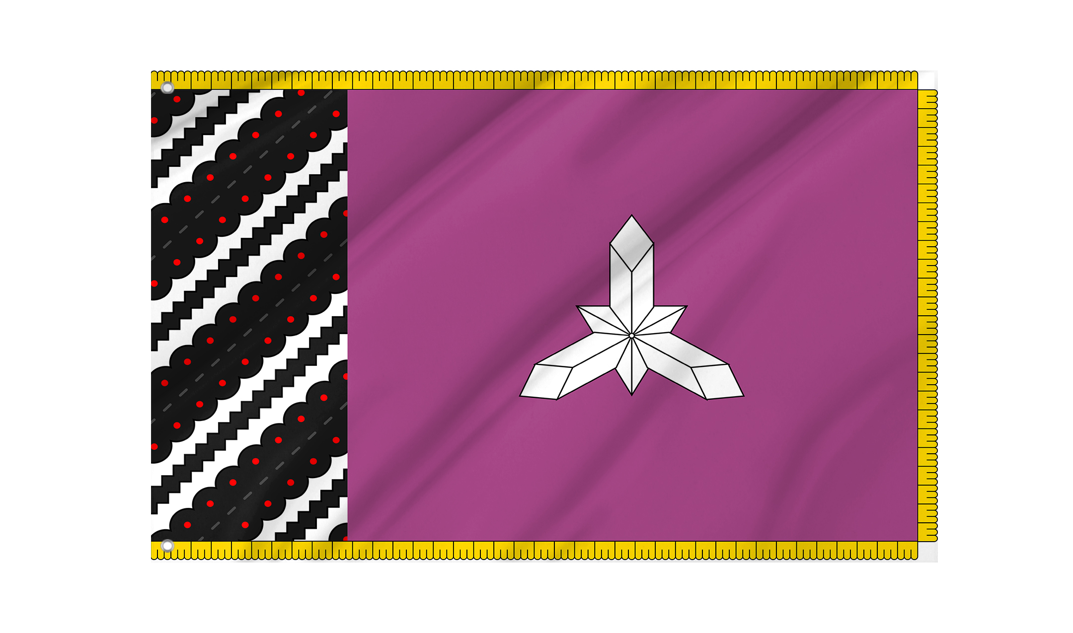 Borshchiv Flag for Indoor & Outdoor Use