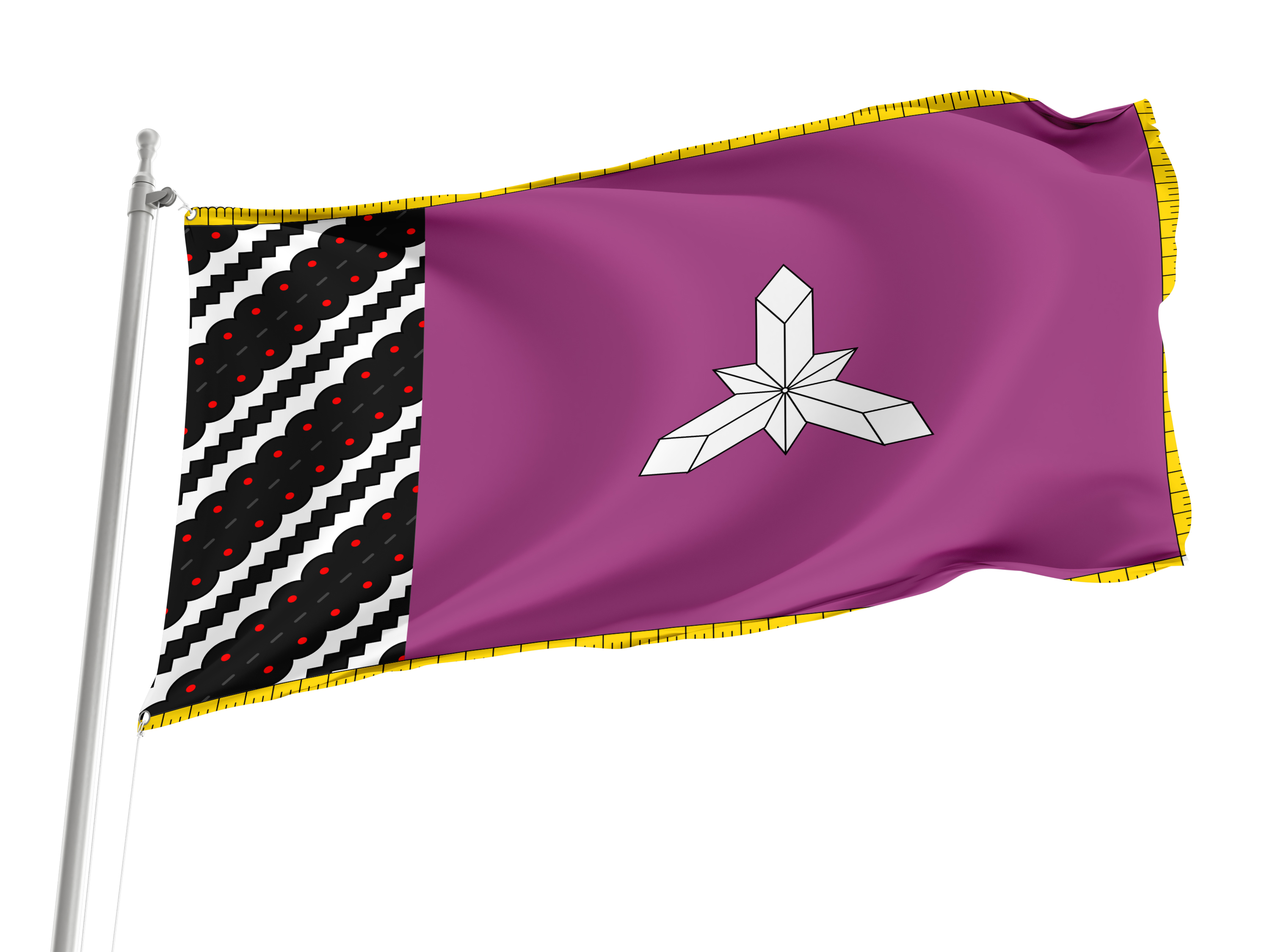 Borshchiv Flag for Indoor & Outdoor Use