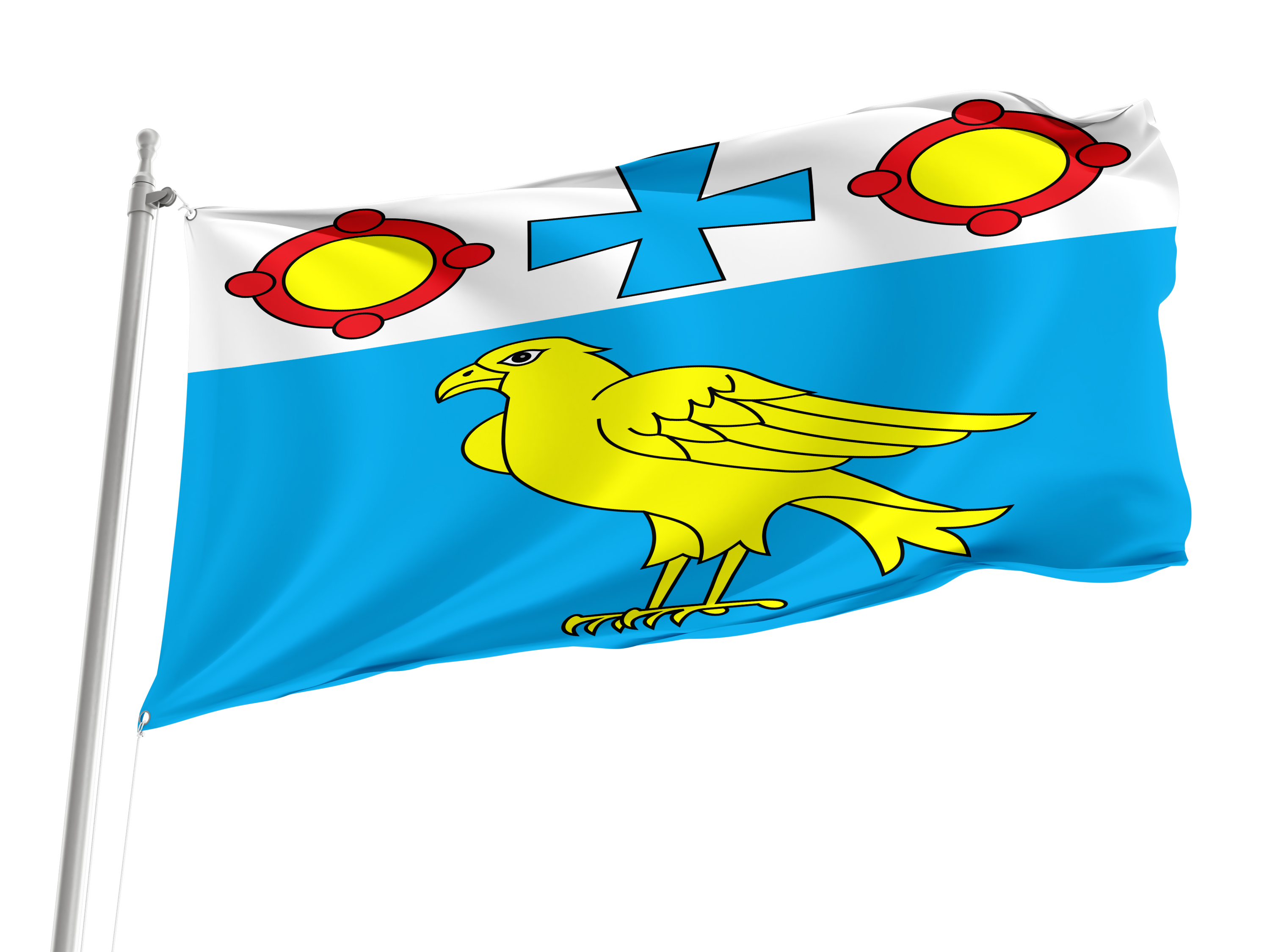 Burshtyn Flag for Indoor & Outdoor Use