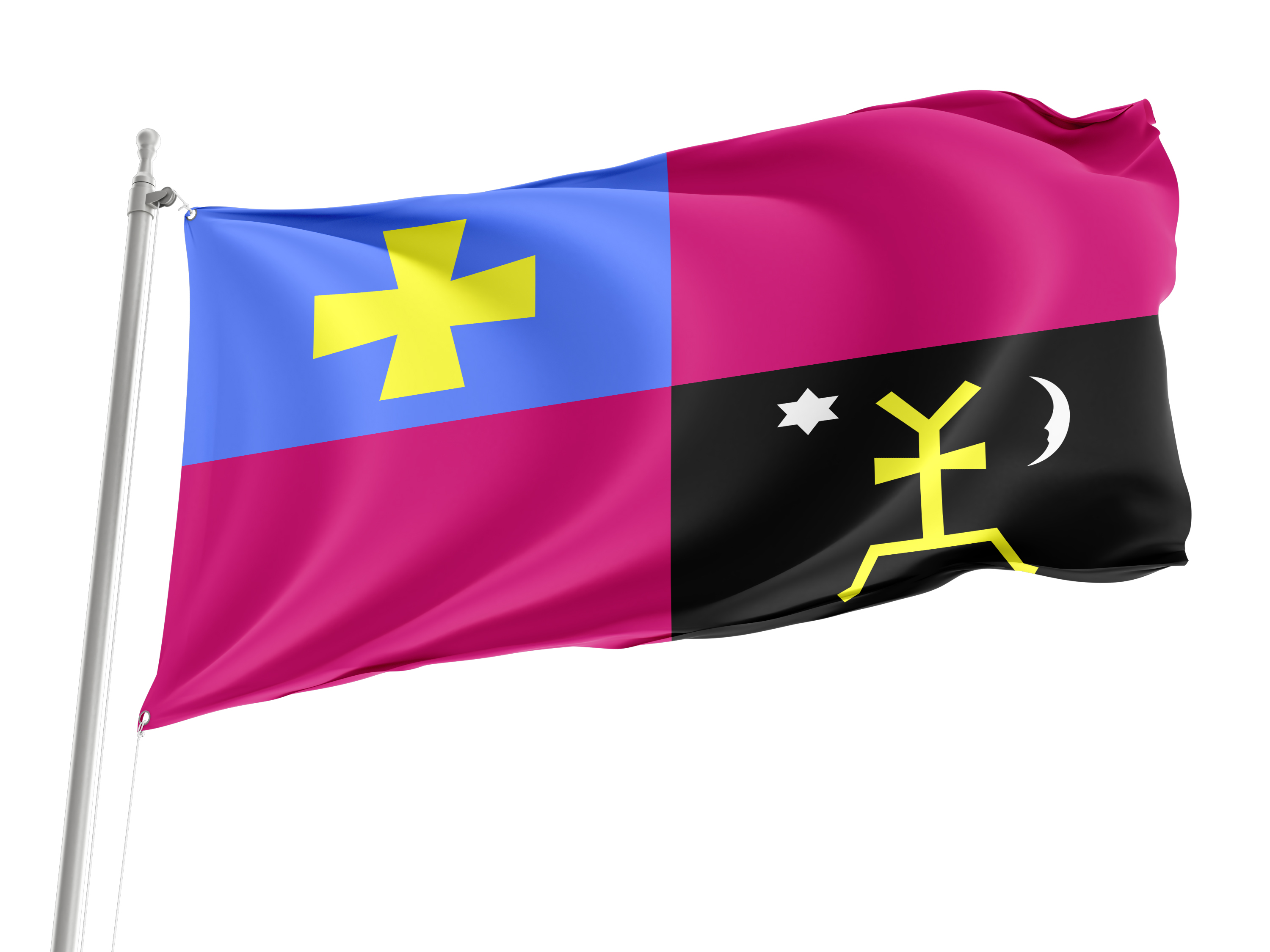 Chornukhy District Flag for Indoor & Outdoor Use