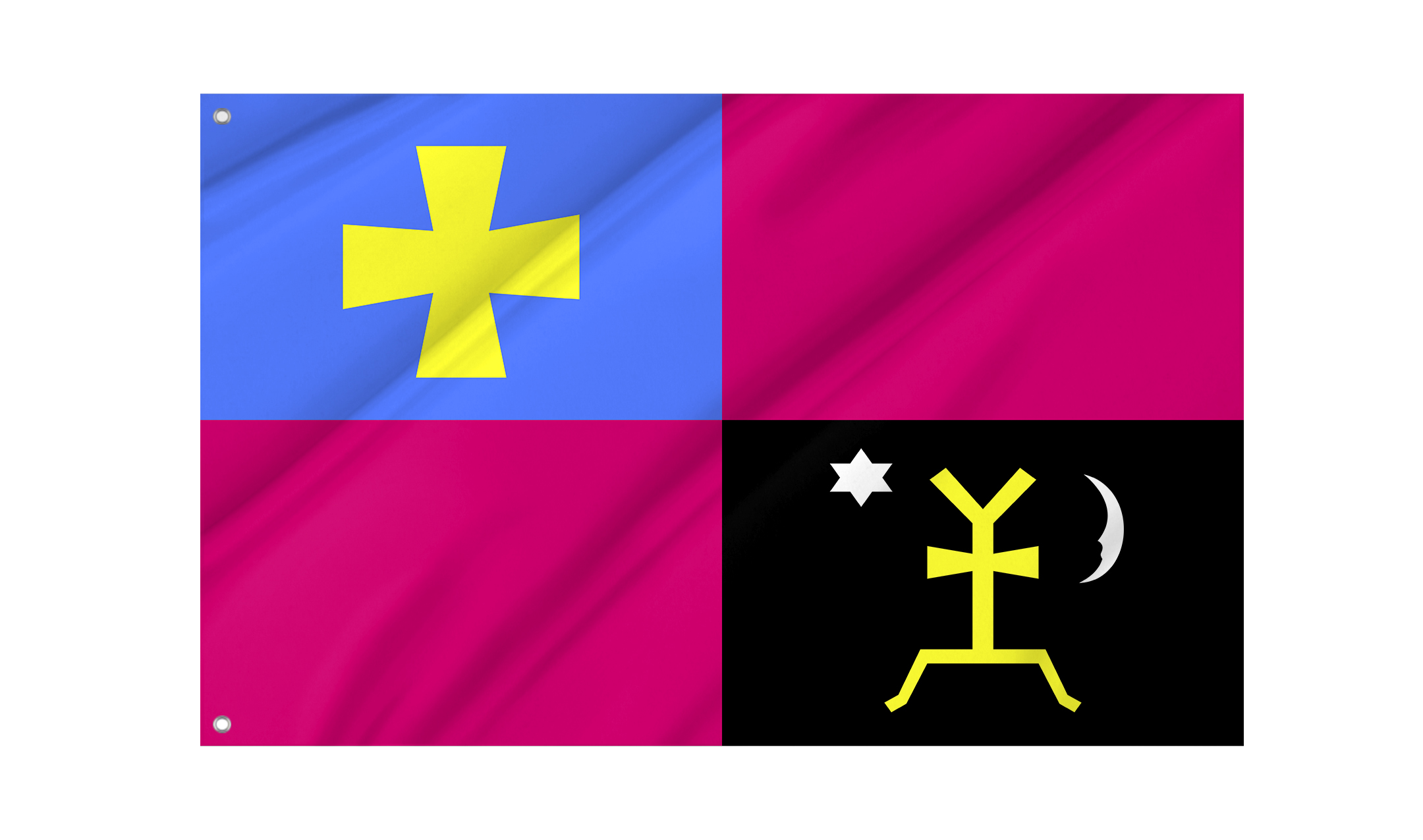 Chornukhy District Flag for Indoor & Outdoor Use