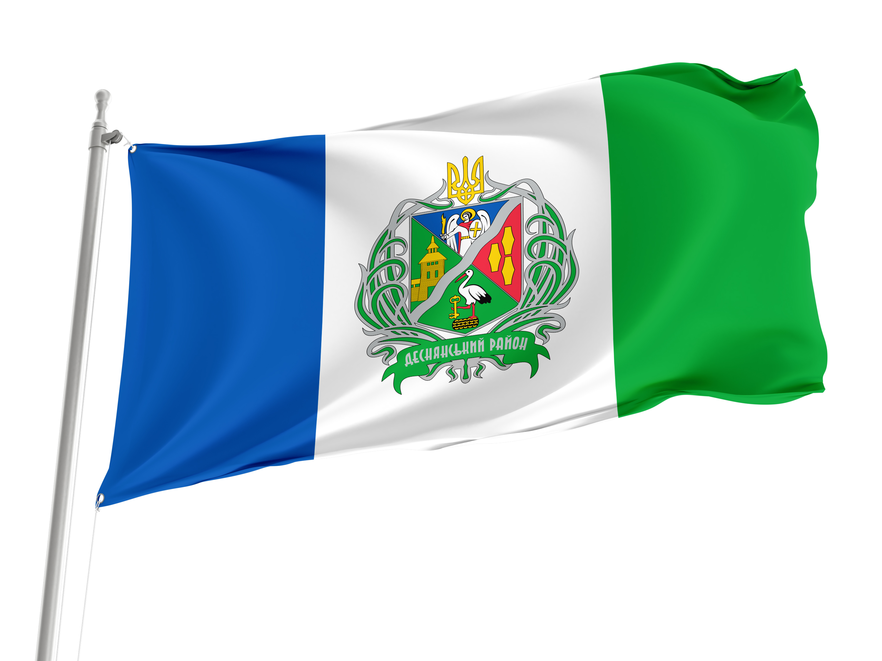 Desna District Flag for Indoor & Outdoor Use