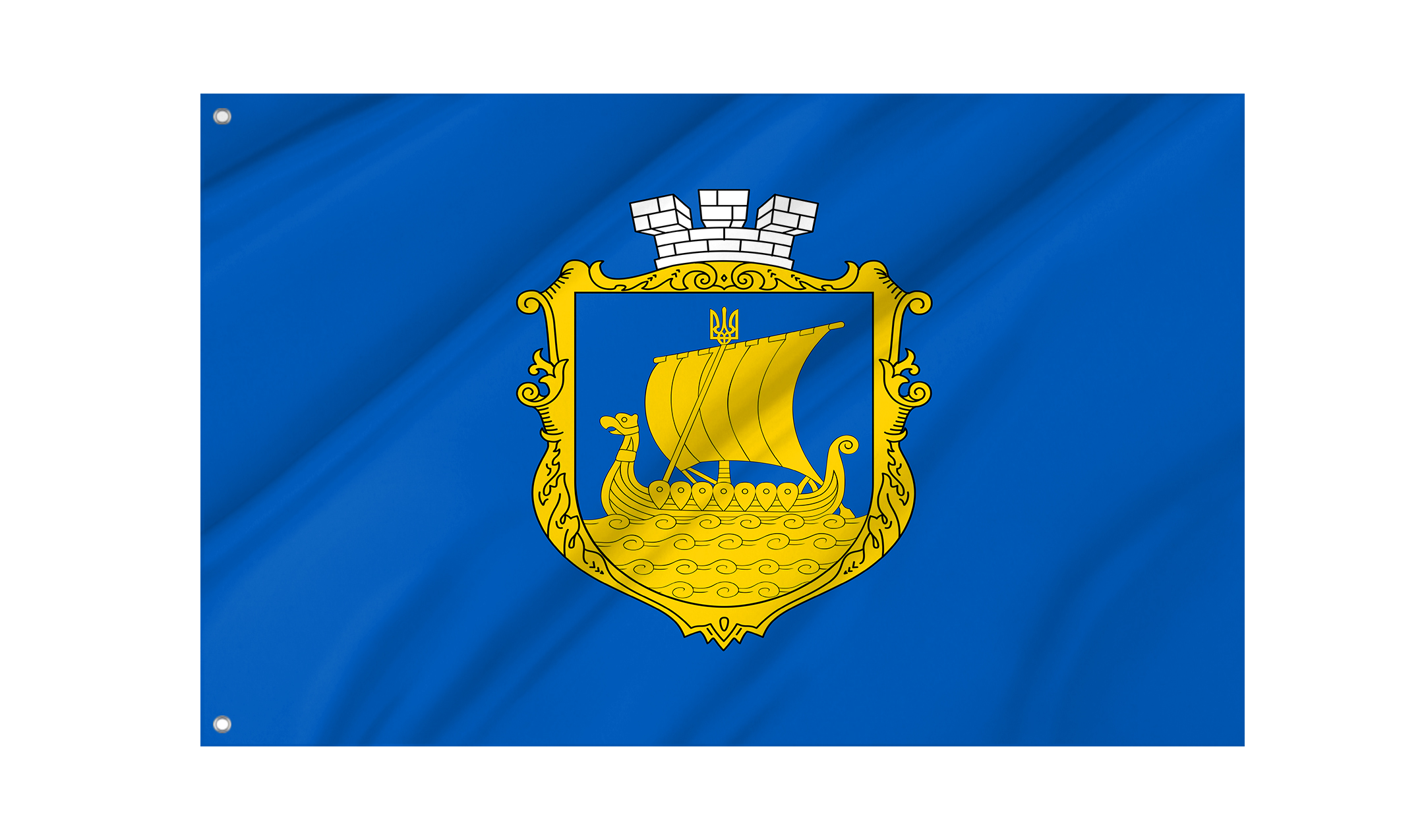 Dnipro District Flag for Indoor & Outdoor Use