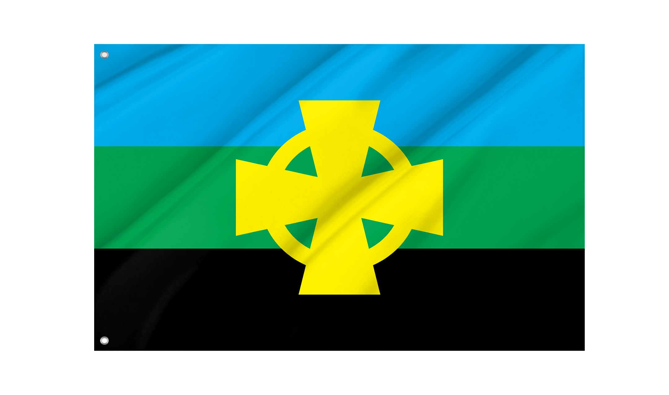 Drohobych District Flag for Indoor & Outdoor Use