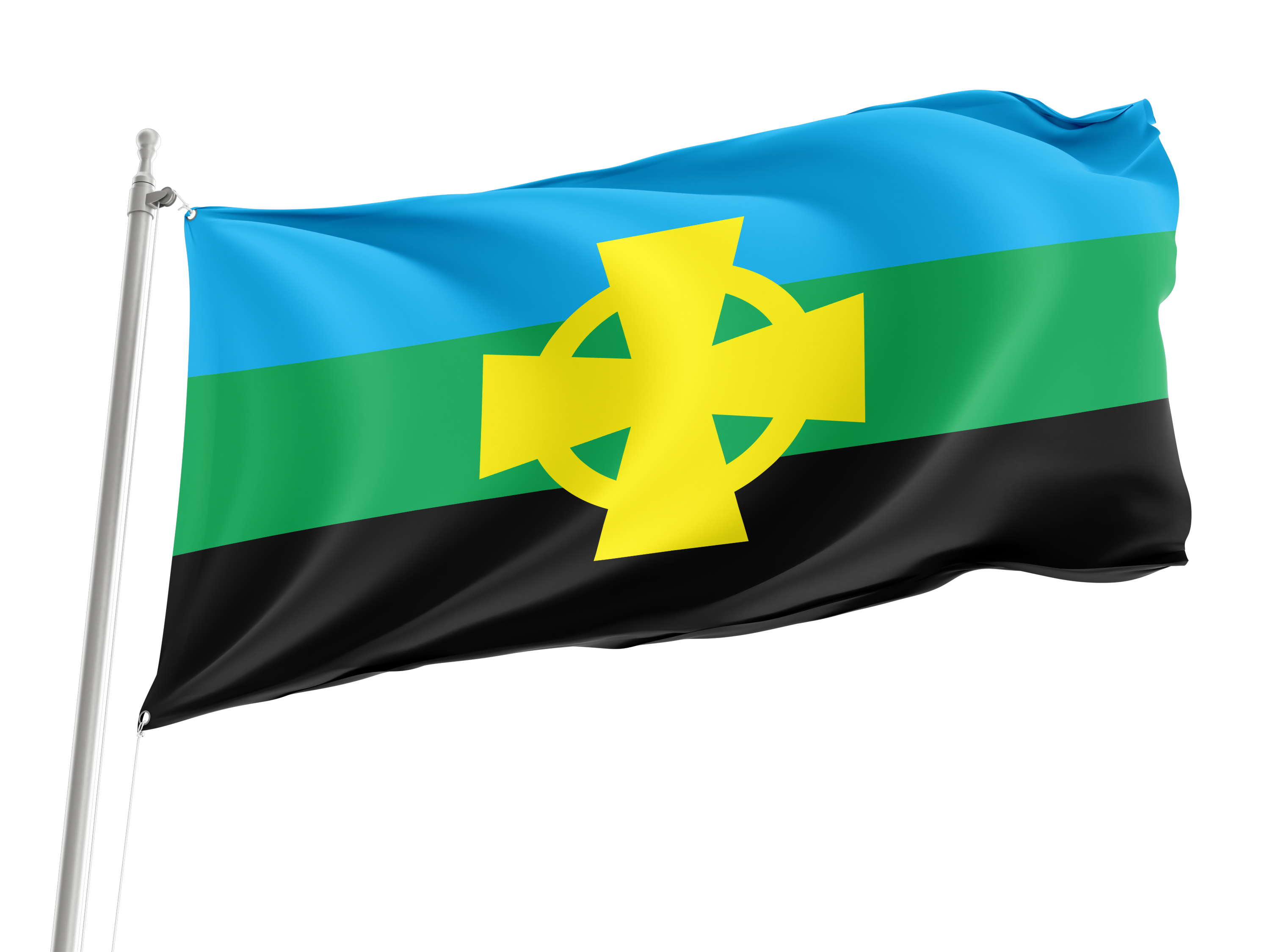 Drohobych District Flag for Indoor & Outdoor Use