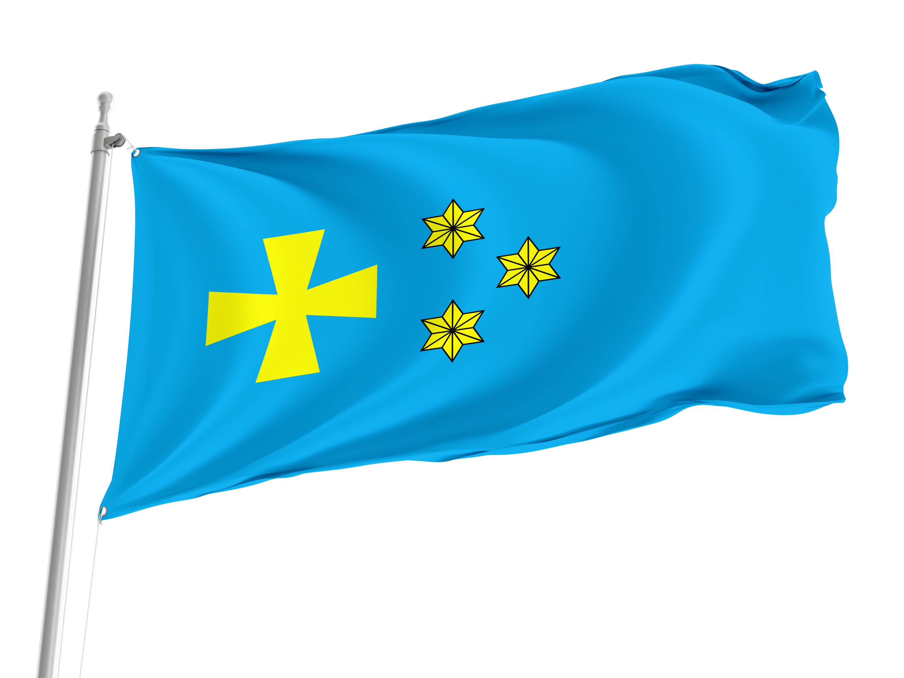Hlobyne District Flag for Indoor & Outdoor Use