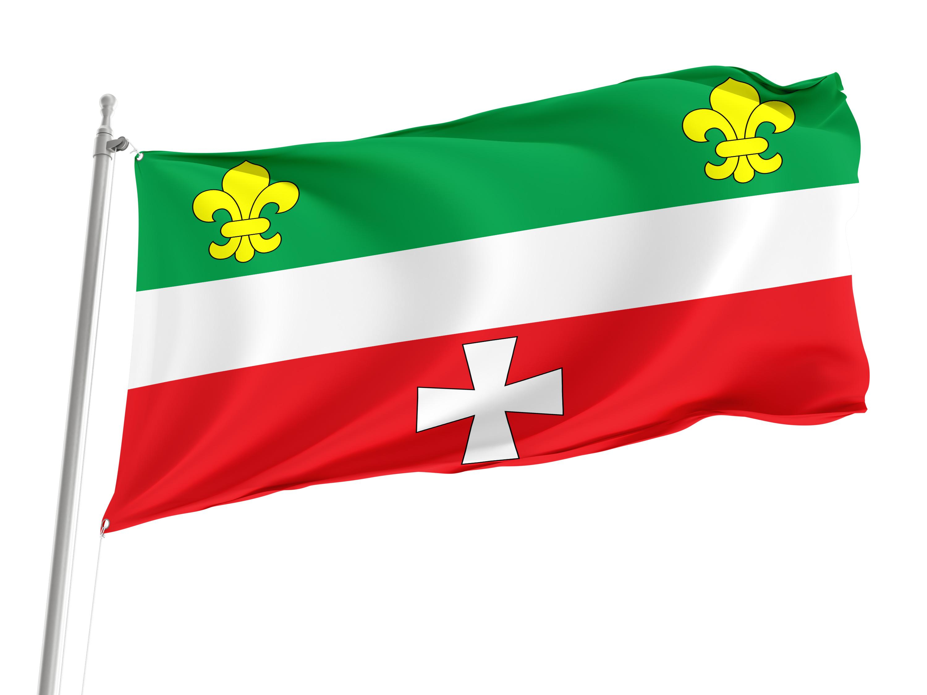 Hoshcha Flag for Indoor & Outdoor Use