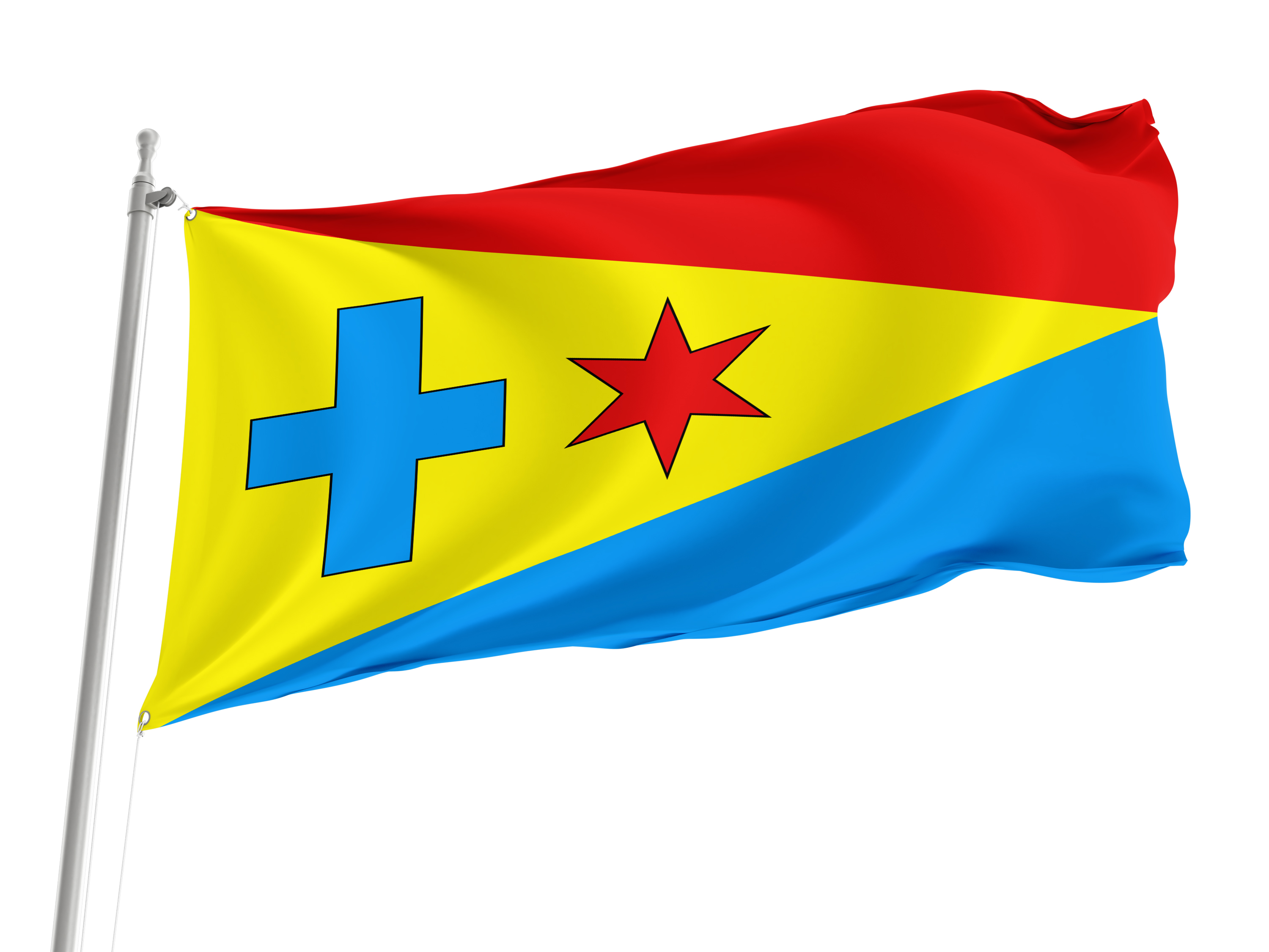 Ichnia Flag for Indoor & Outdoor Use