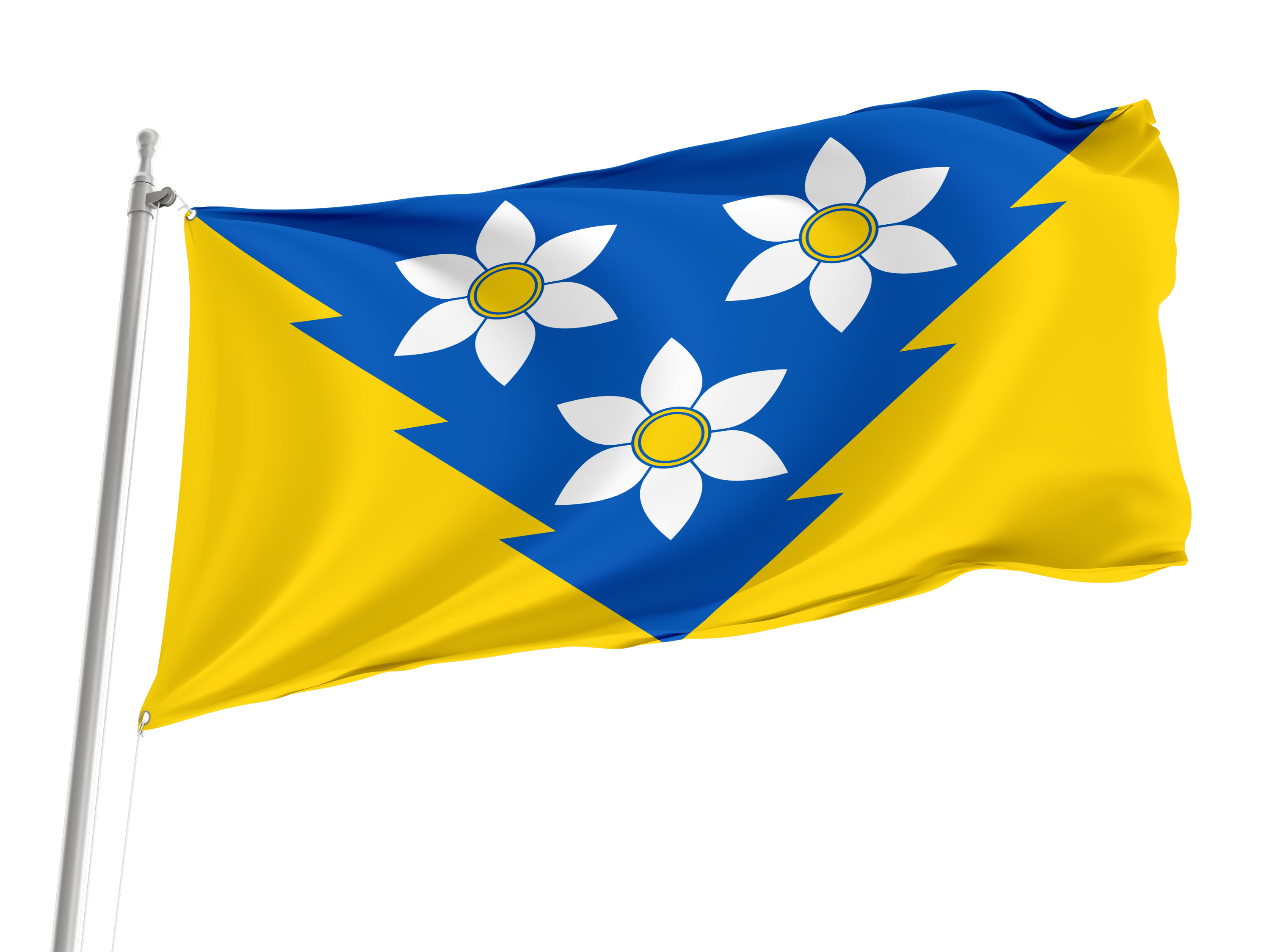Khust Flag for Indoor & Outdoor Use