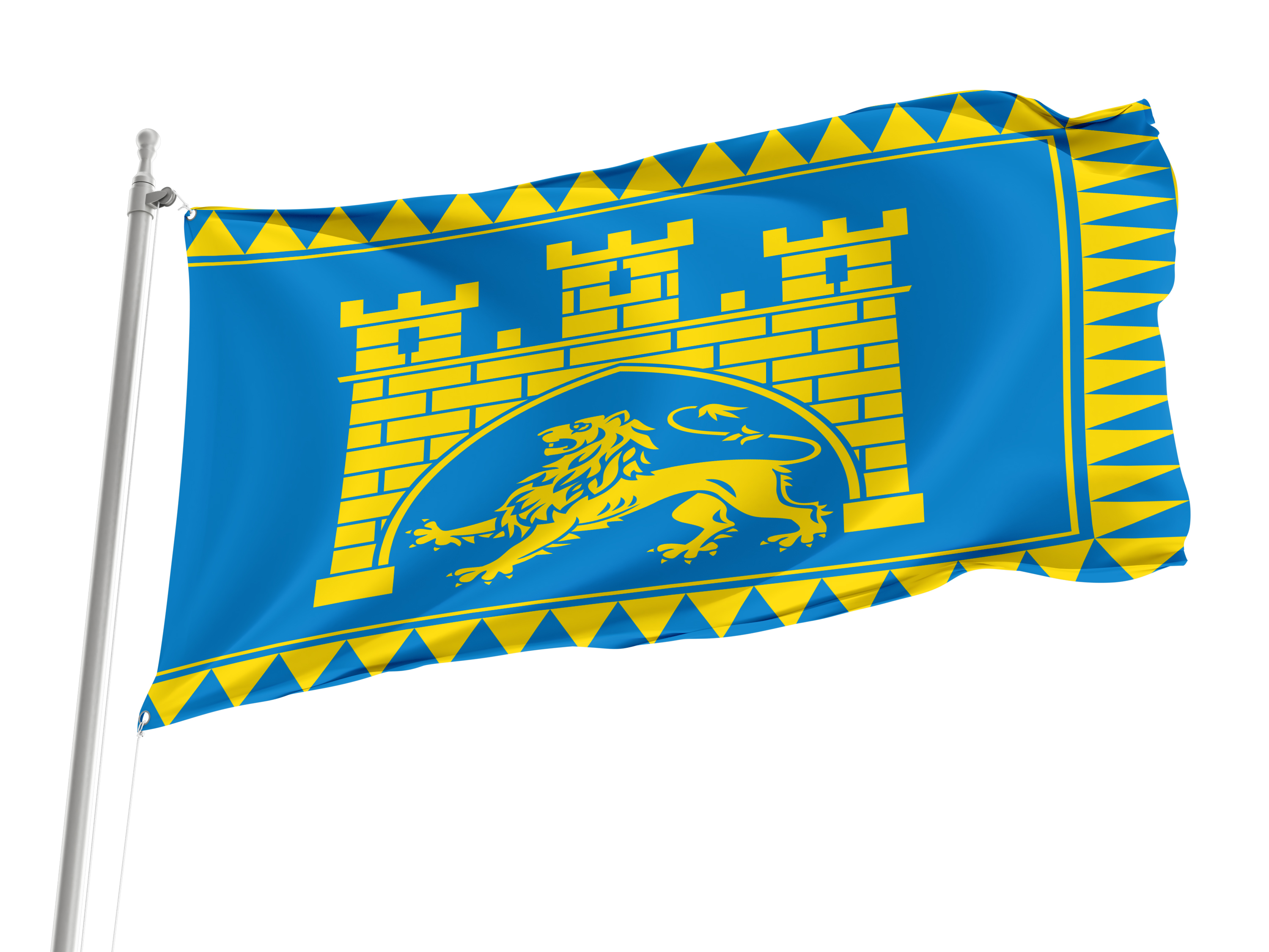 Lviv Flag for Indoor & Outdoor Use