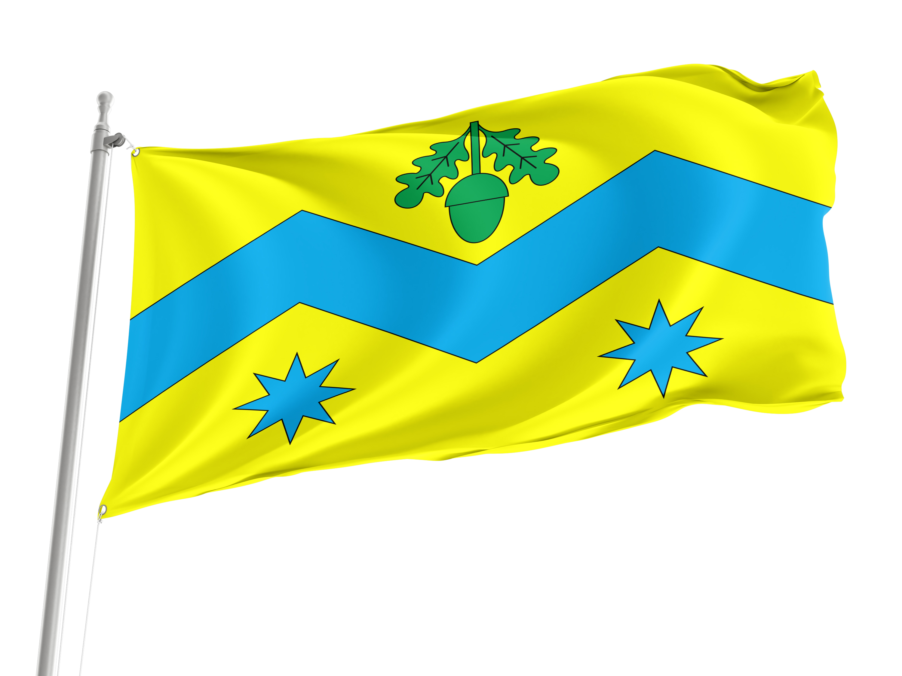 Mykolaiv Flag for Indoor & Outdoor Use