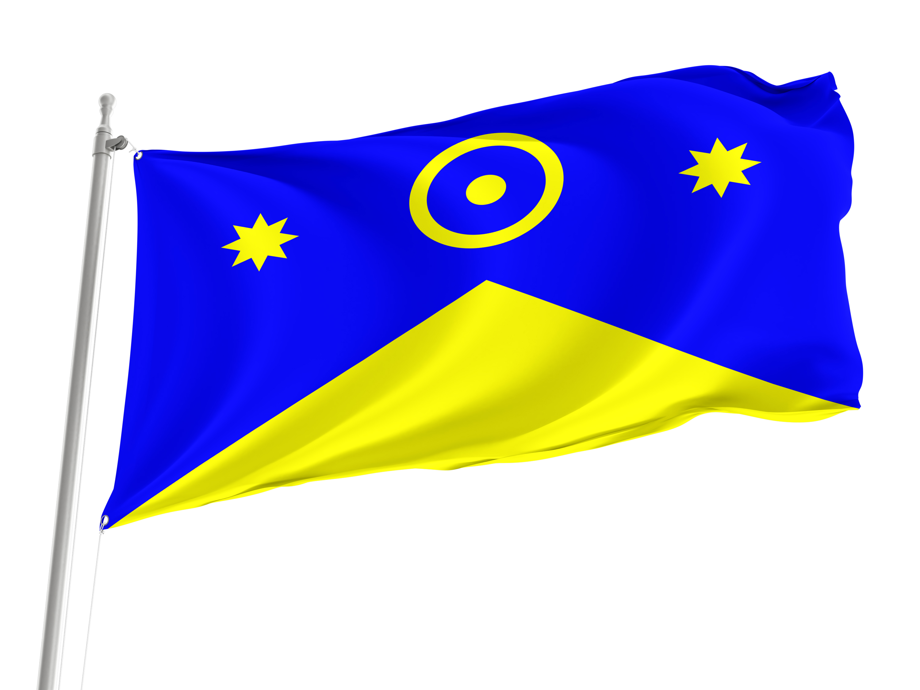 Novoukrainka Flag for Indoor & Outdoor Use