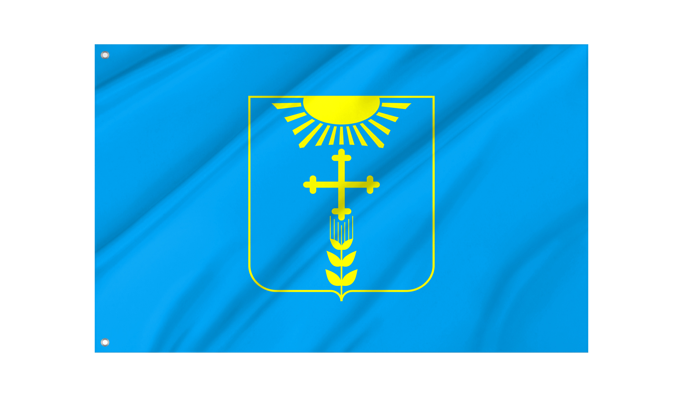 Okhtyrka District Flag for Indoor & Outdoor Use