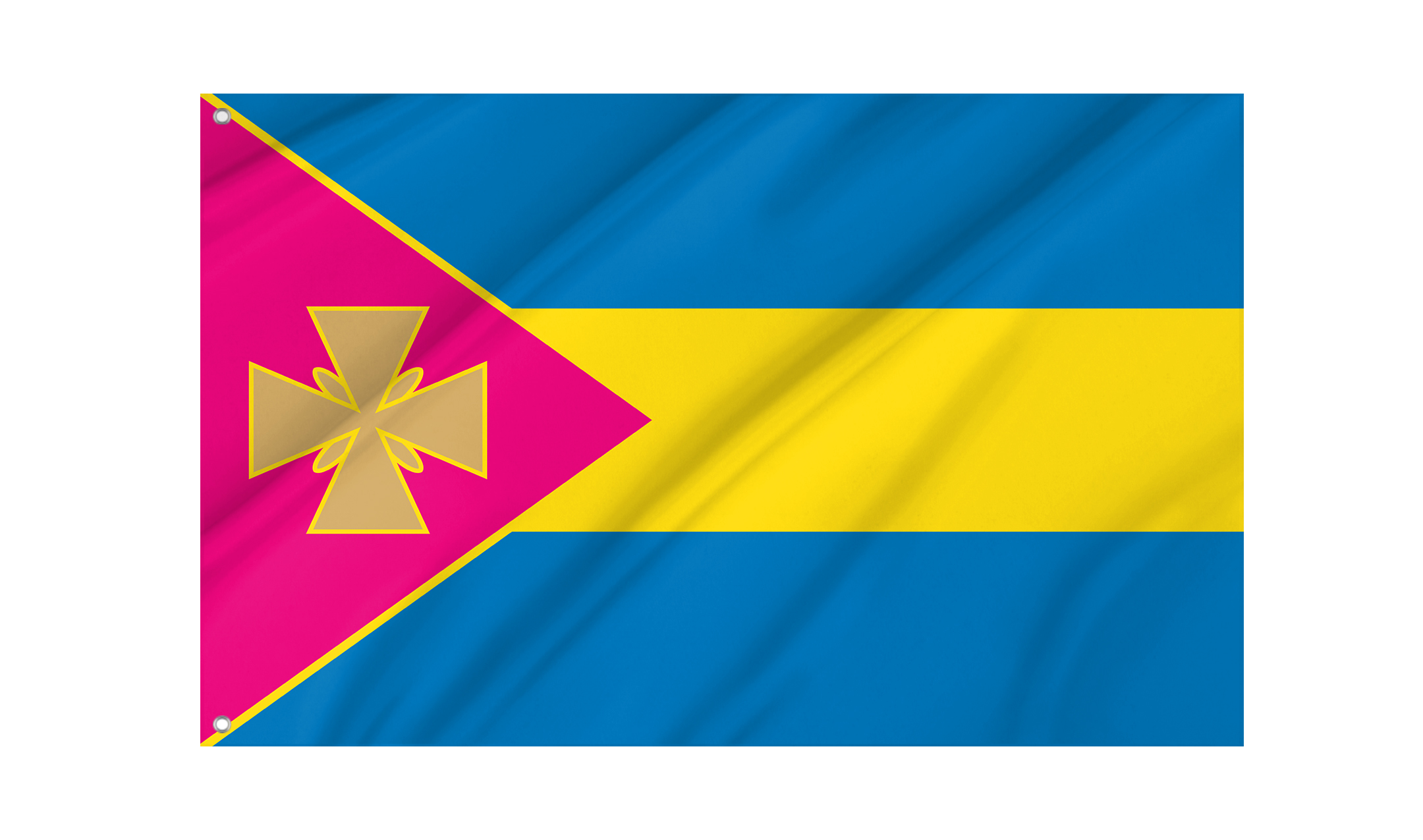 Orzhytsia Flag for Indoor & Outdoor Use