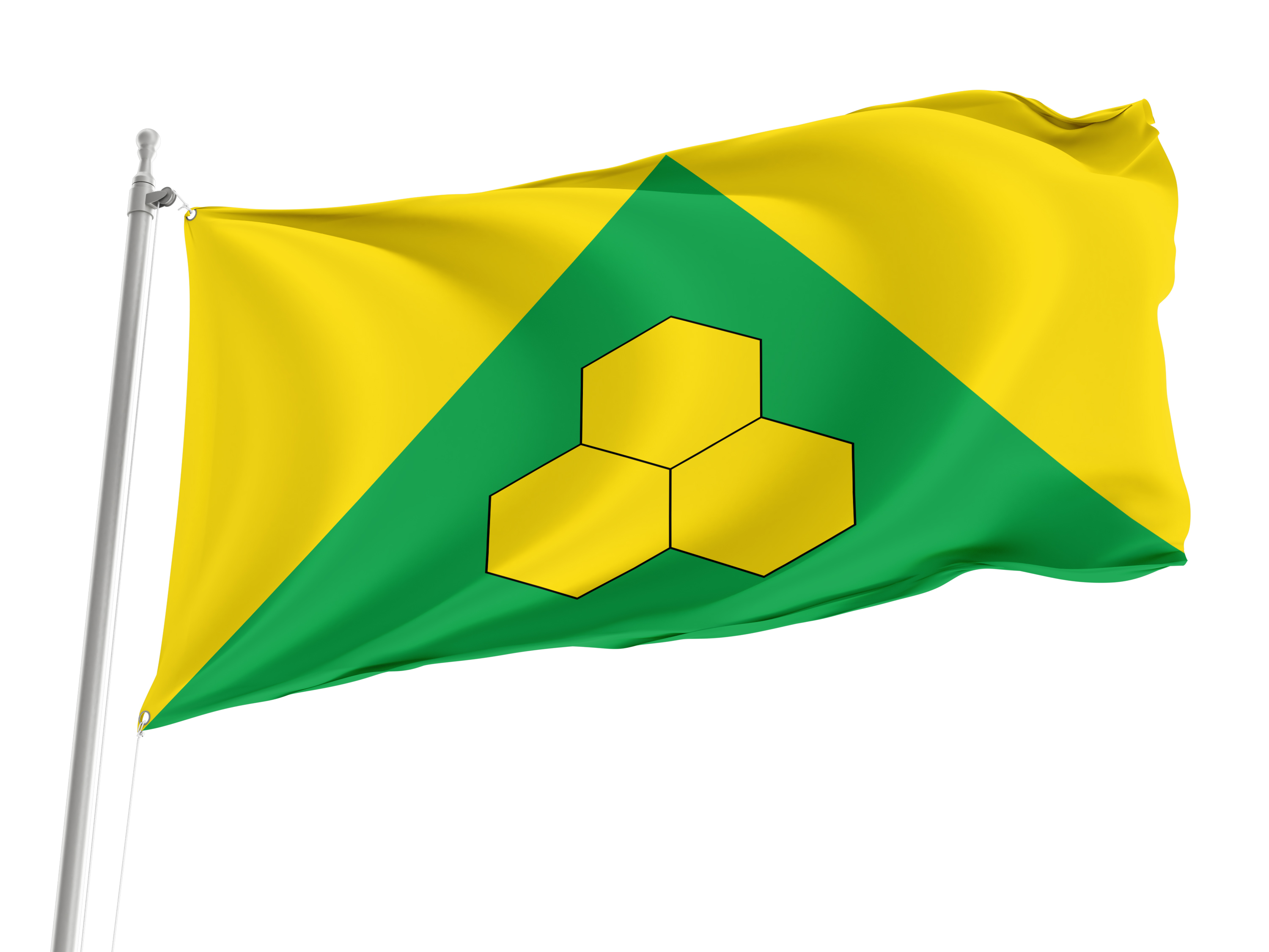 Peremyshliany Flag for Indoor & Outdoor Use