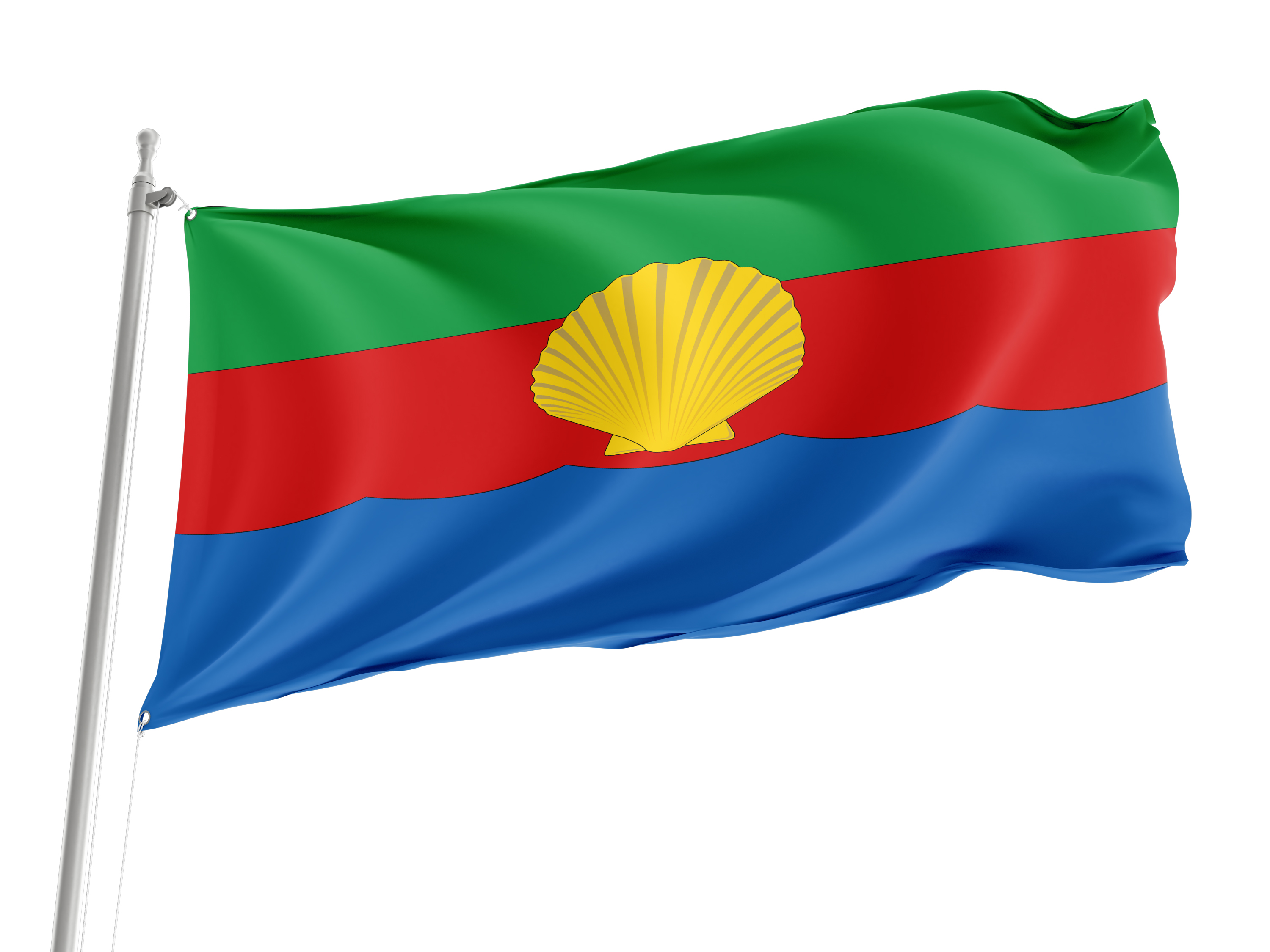 Saky Flag for Indoor & Outdoor Use