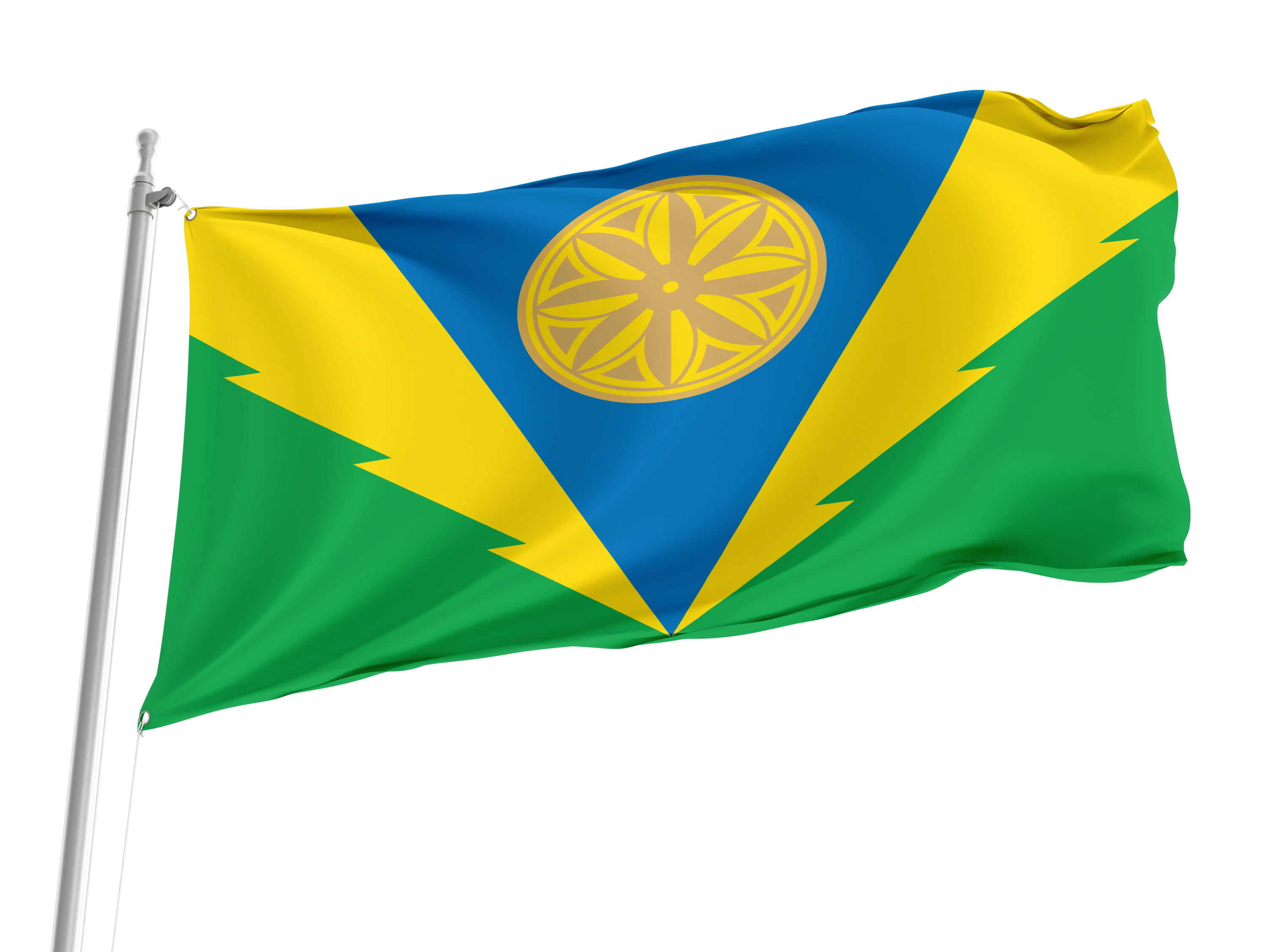 Skole Flag for Indoor & Outdoor Use