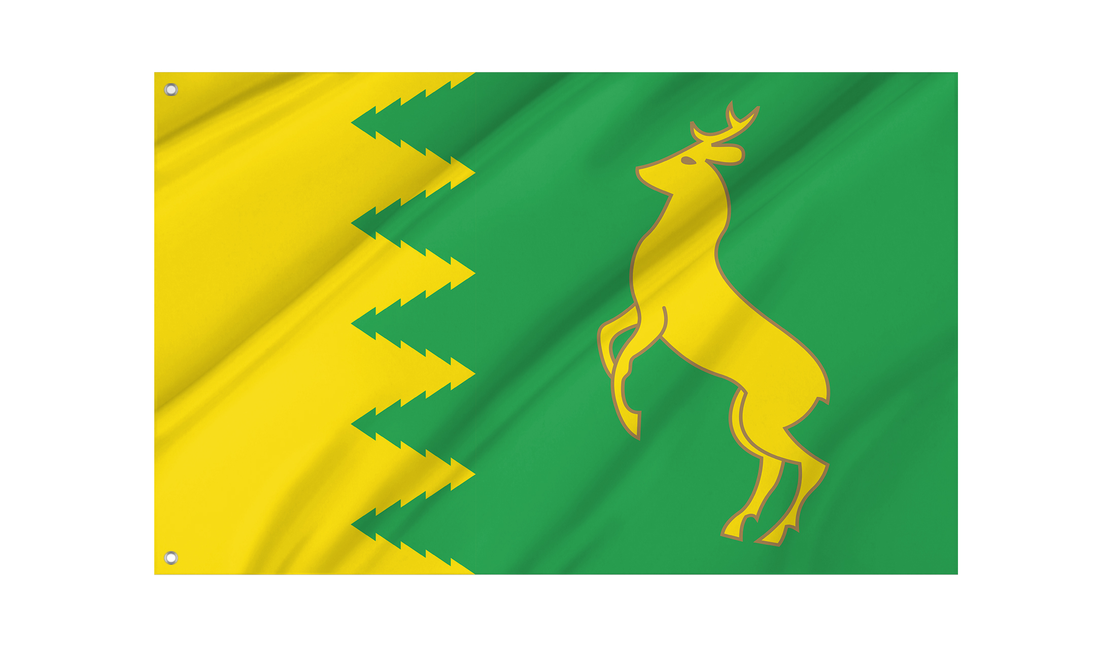 Staryi Sambir District Flag for Indoor & Outdoor Use