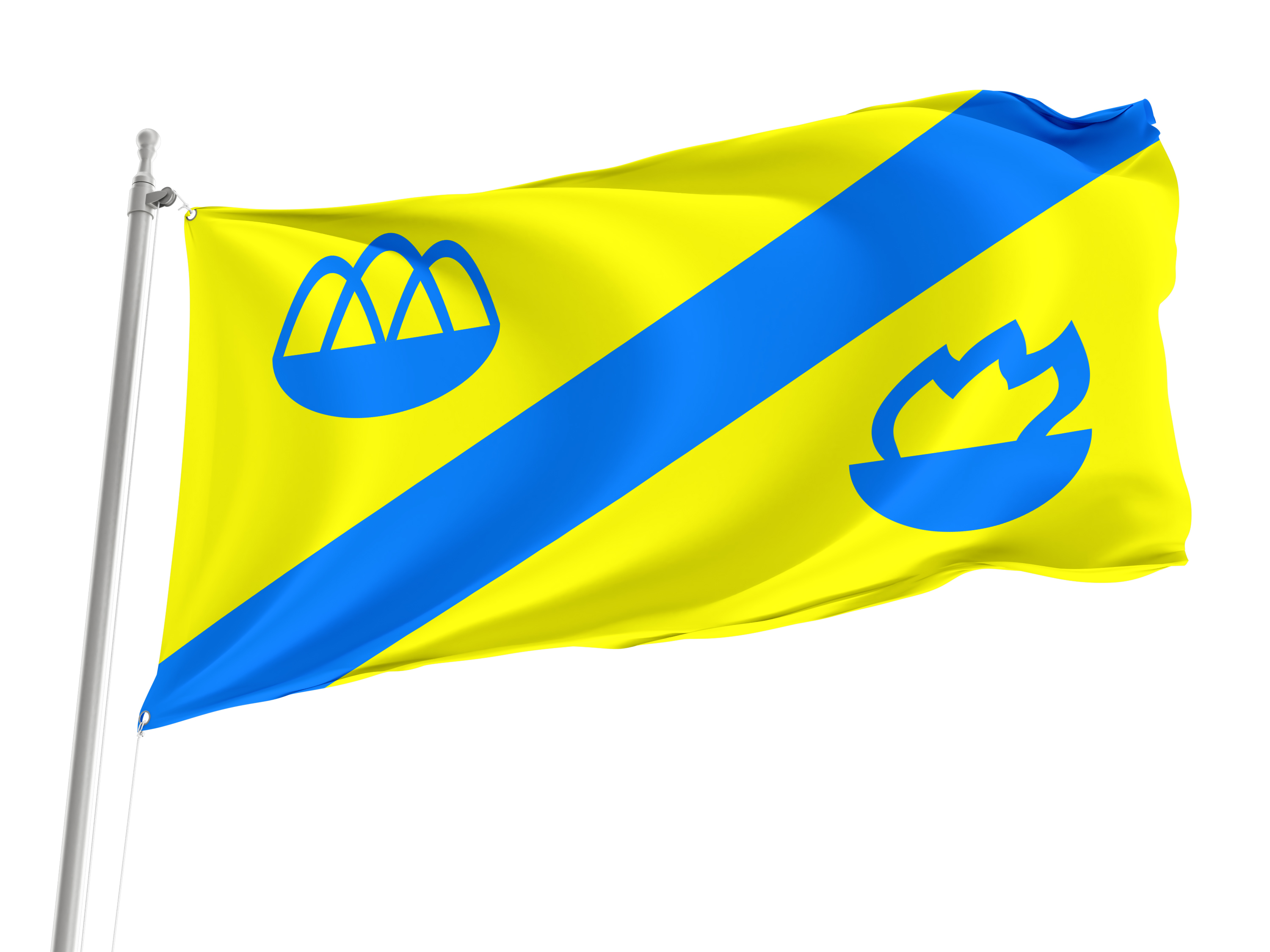 Stryi Flag for Indoor & Outdoor Use