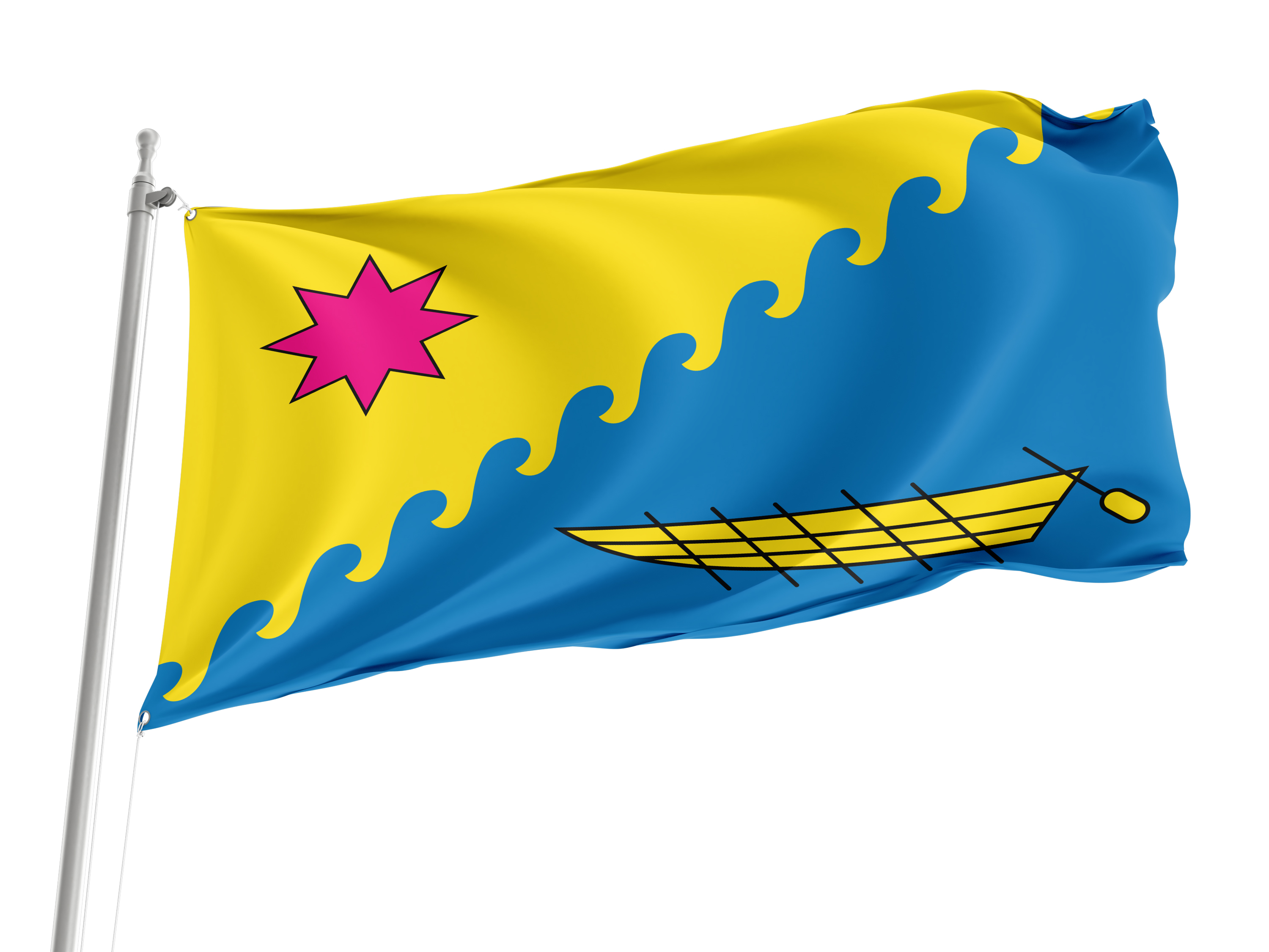 Synelnykove District Flag for Indoor & Outdoor Use