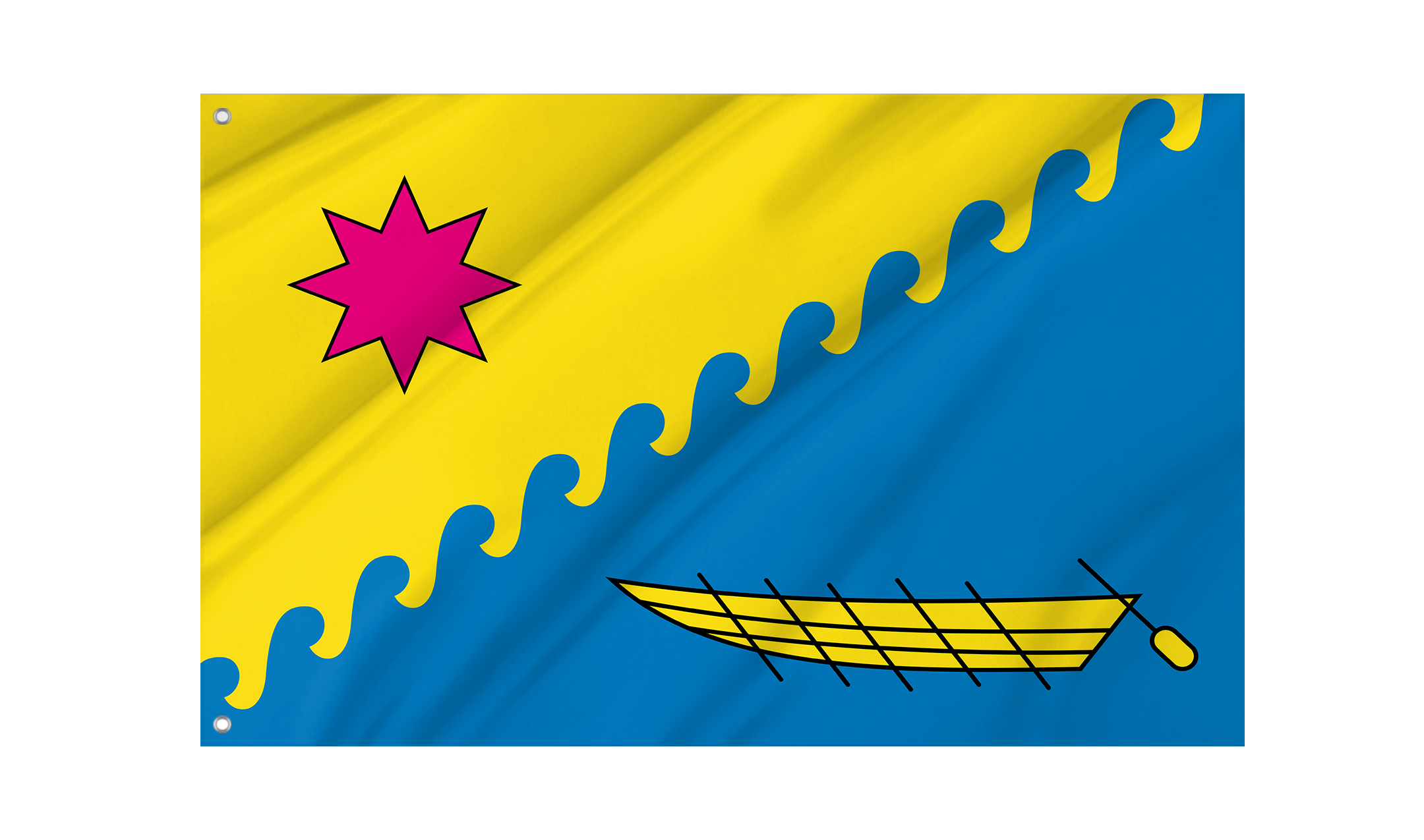 Synelnykove District Flag for Indoor & Outdoor Use