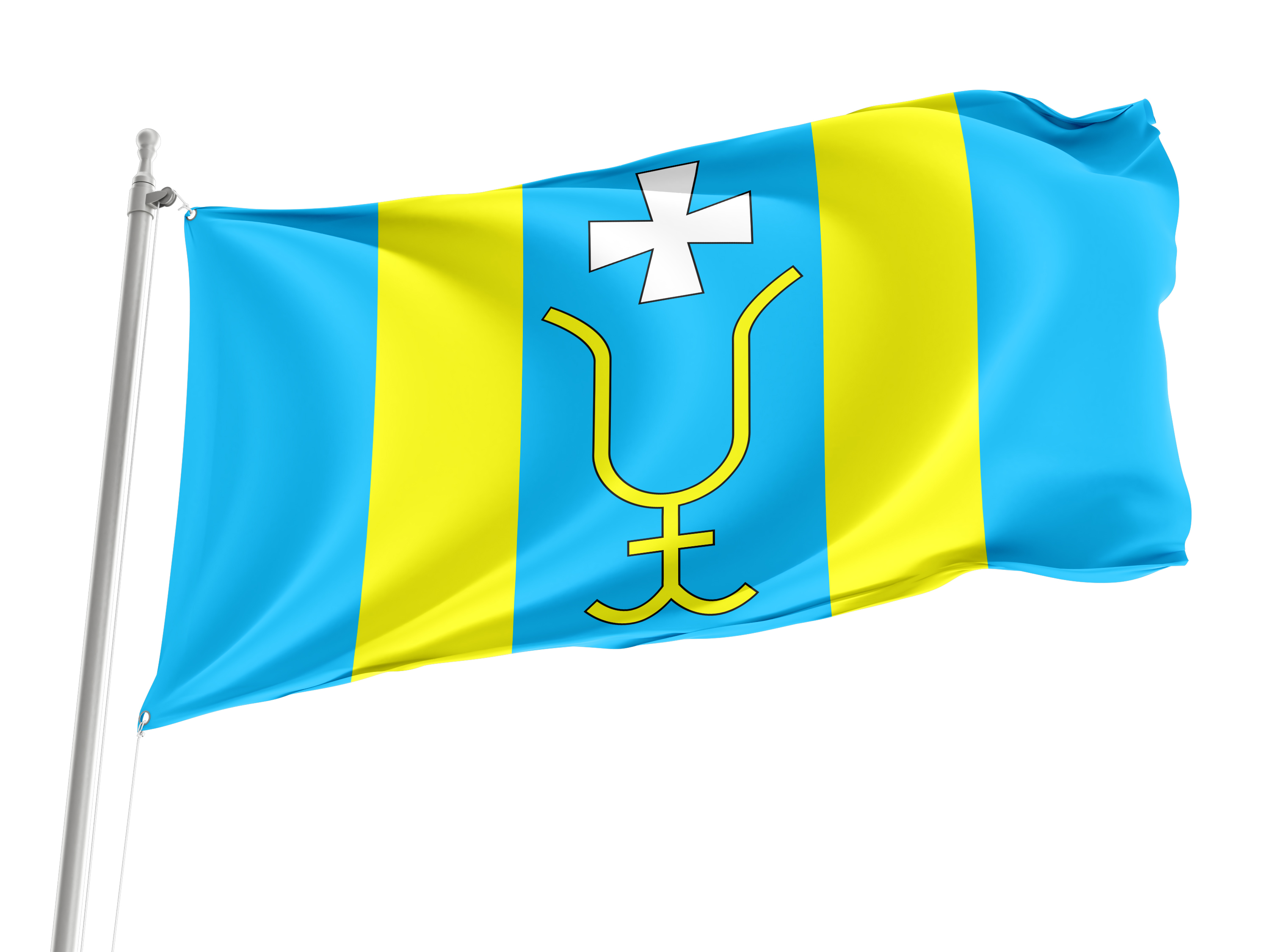 Terebovlia Flag for Indoor & Outdoor Use