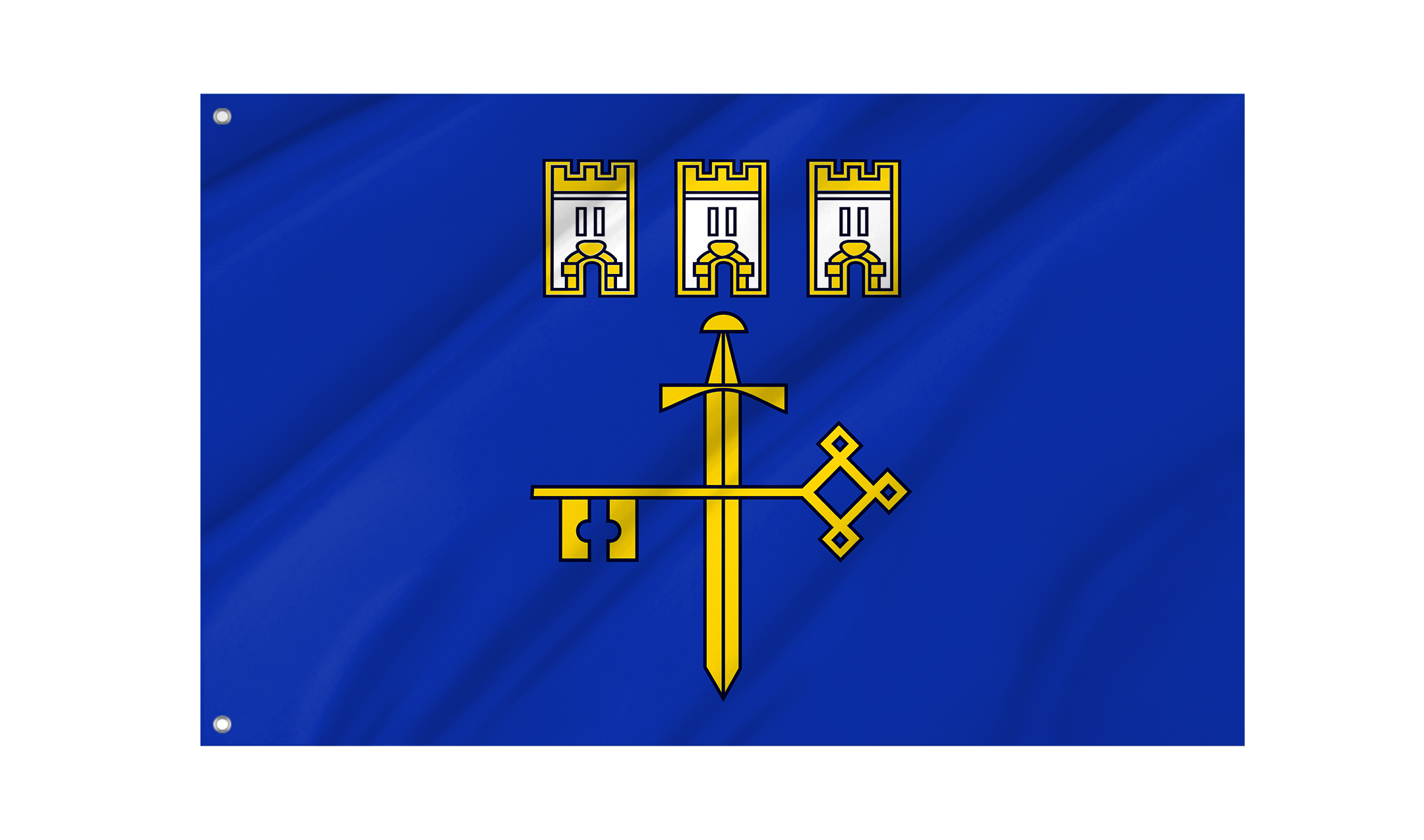 Ternopil District Flag for Indoor & Outdoor Use