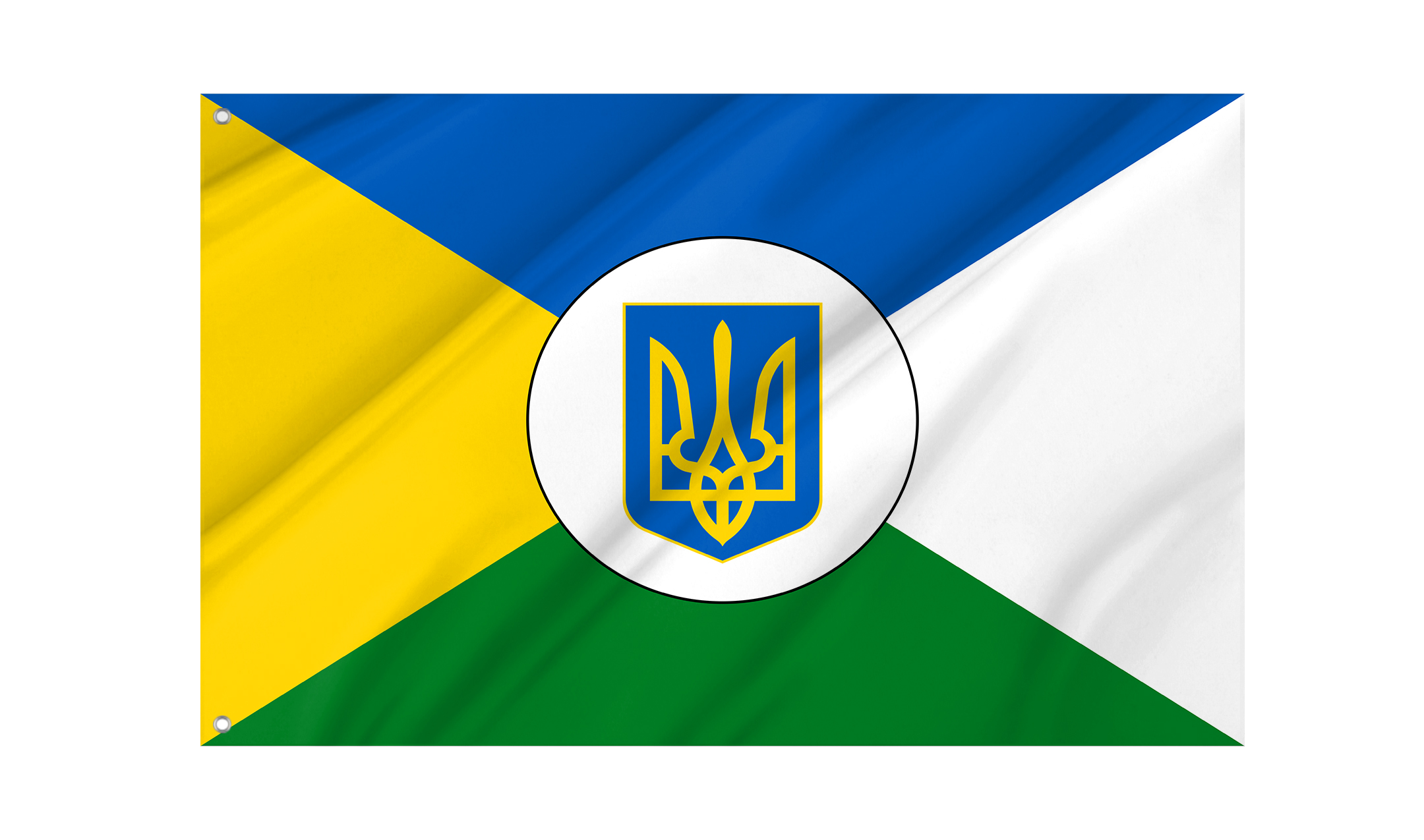Velyka Kostromka in Ukraine Flag for Indoor & Outdoor Use