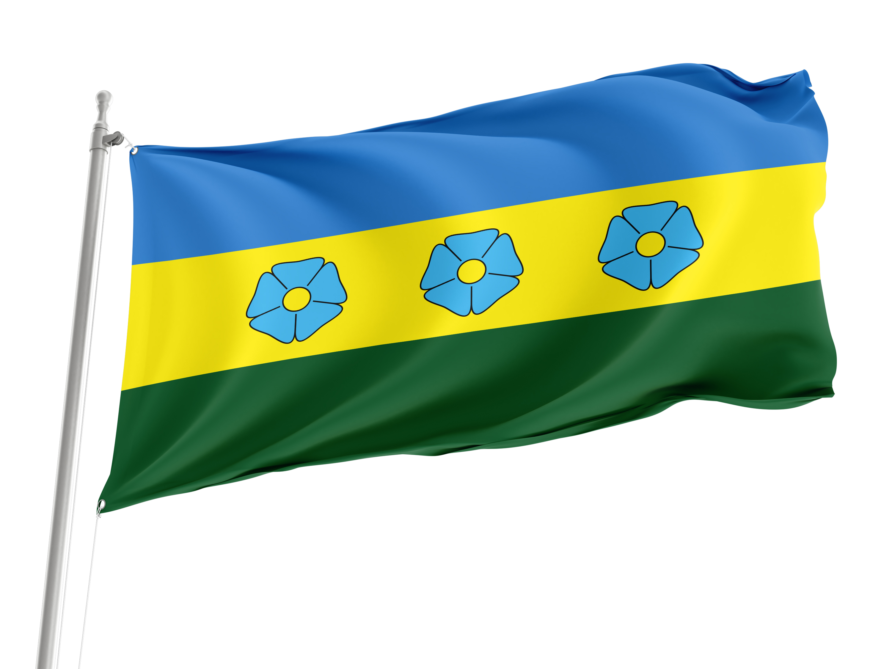 Yemilchyne Flag for Indoor & Outdoor Use