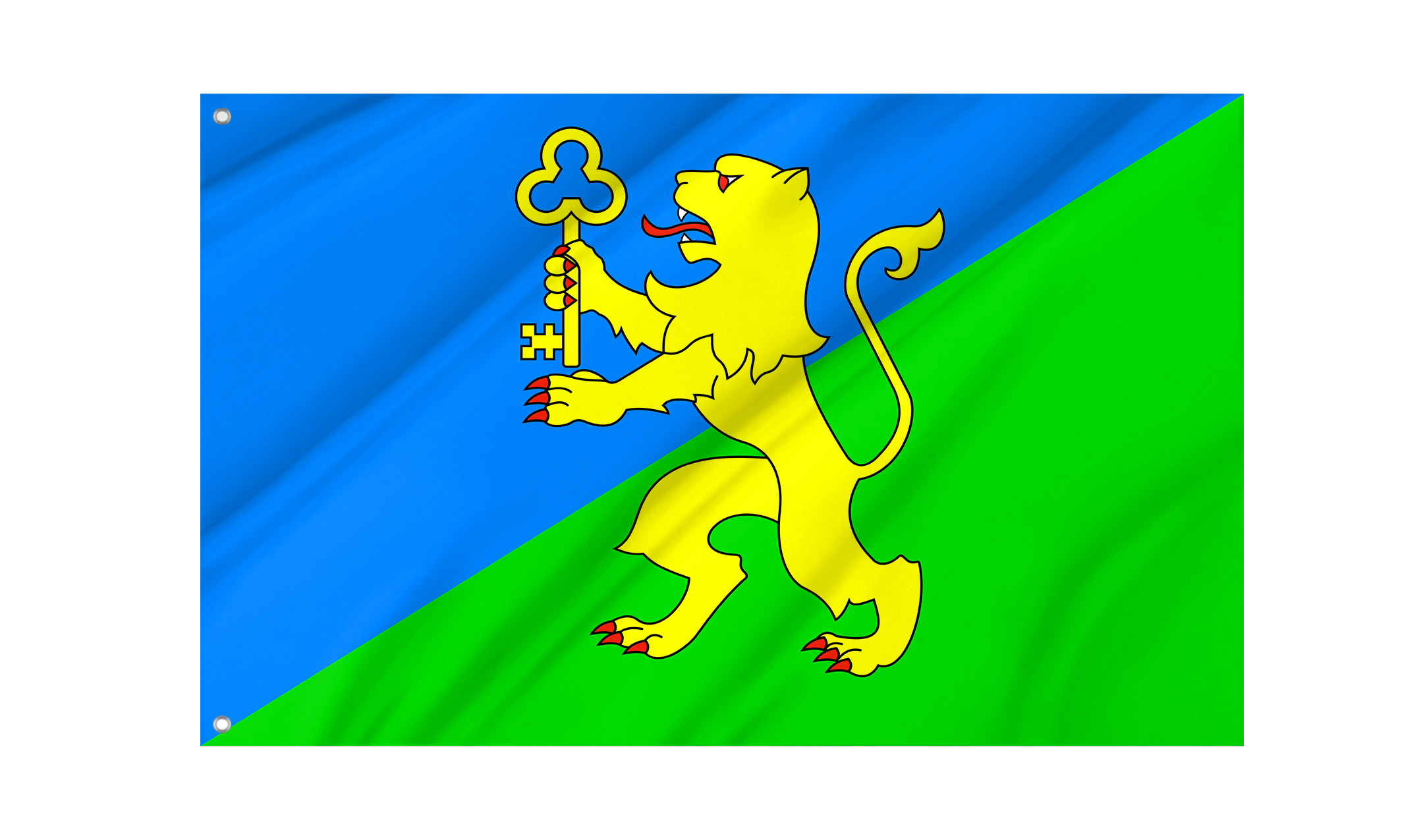 Zhovkva Flag for Indoor & Outdoor Use