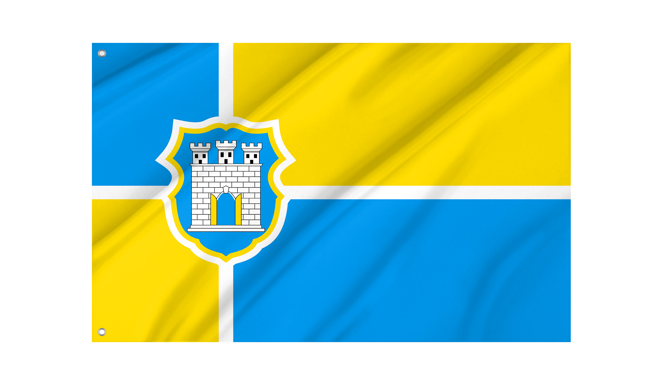 Zhytomyr Flag for Indoor & Outdoor Use