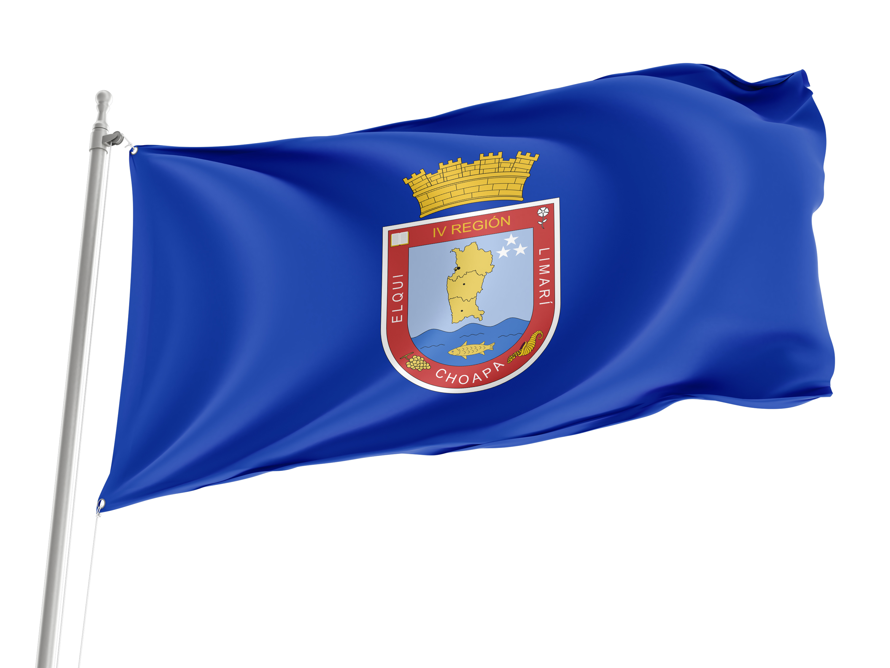 Coquimbo Region until 2013 Flag for Indoor & Outdoor Use