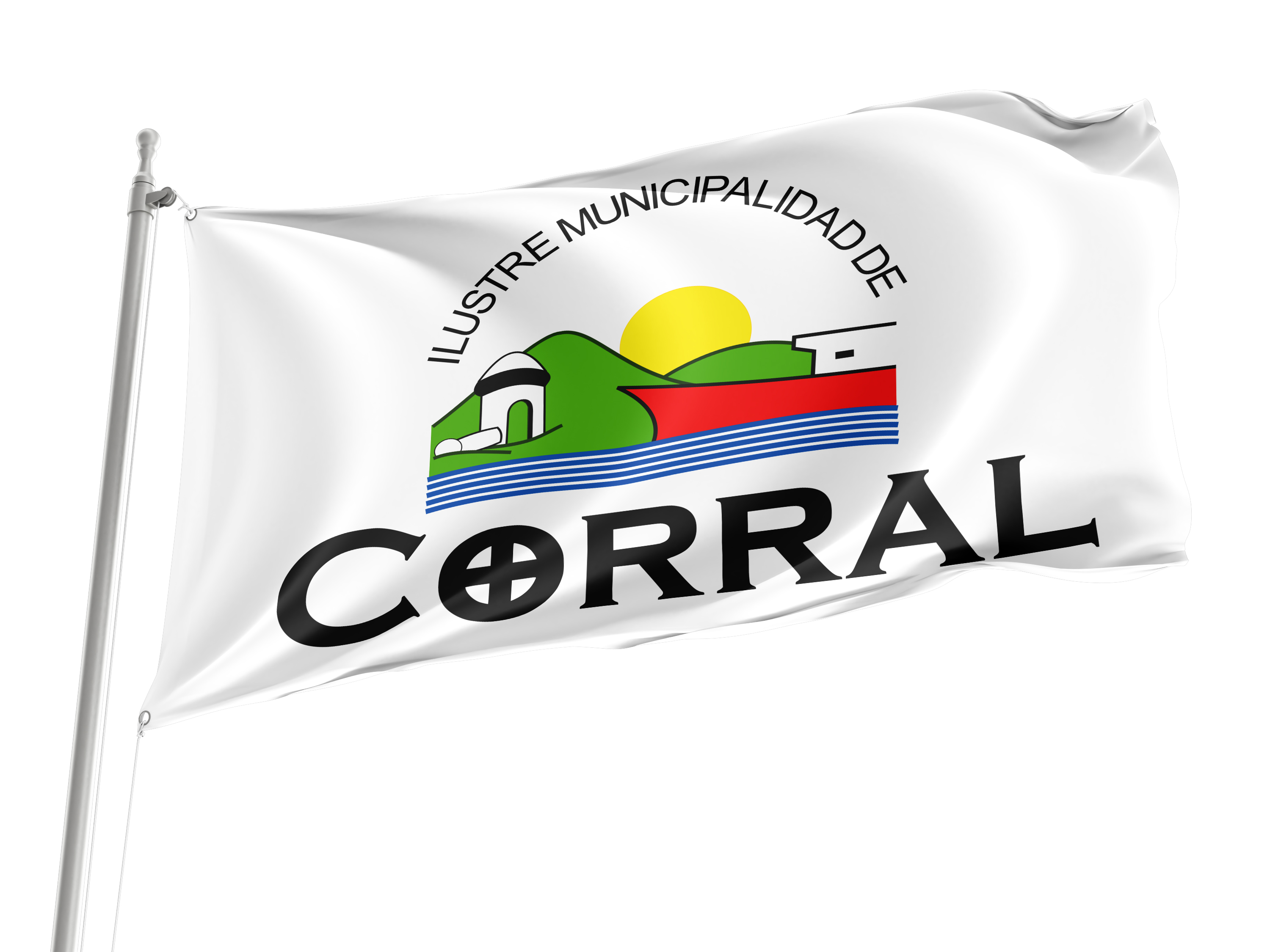 Corral Flag for Indoor & Outdoor Use