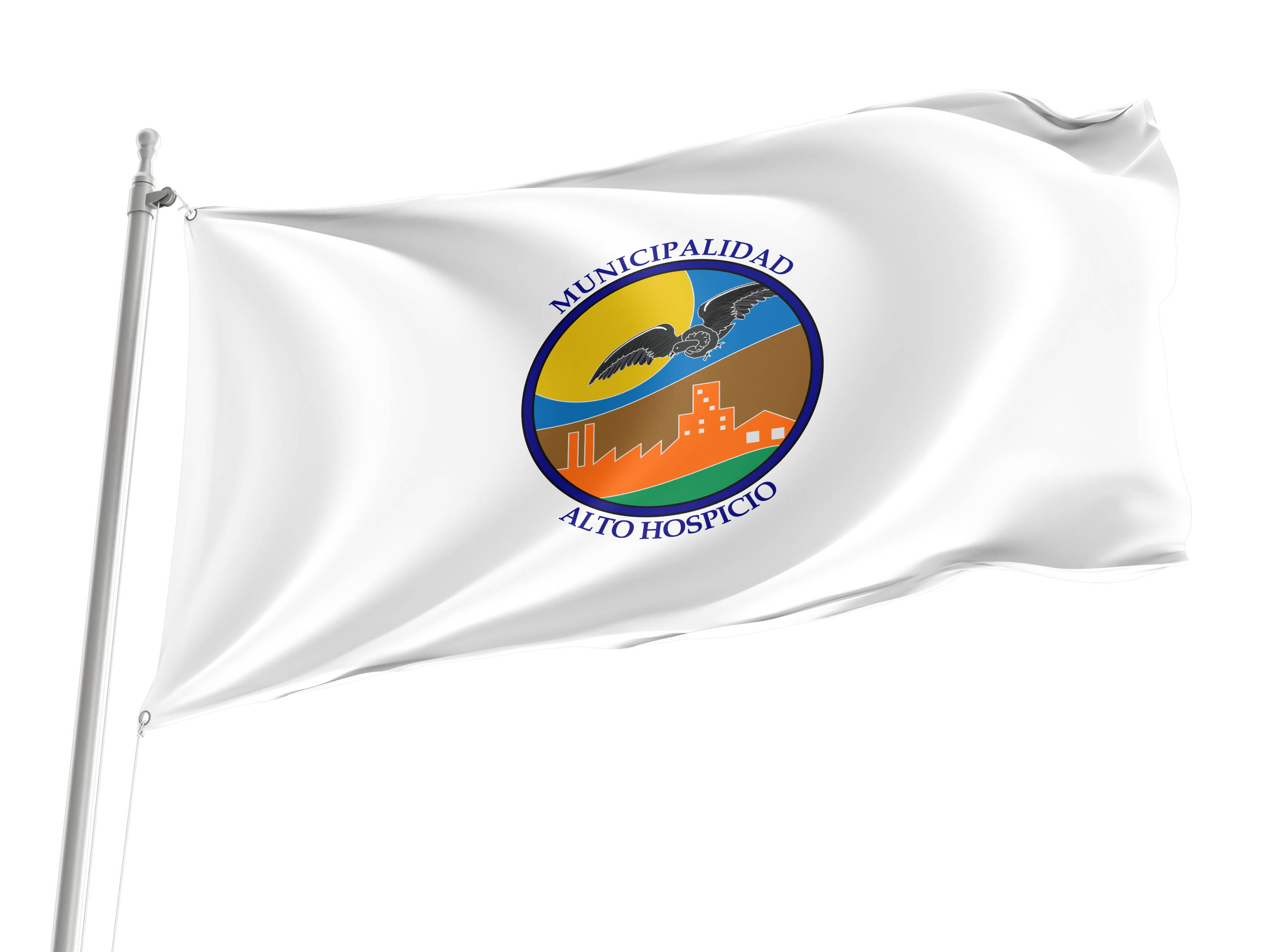 En Alto Hospicio Flag for Indoor & Outdoor Use