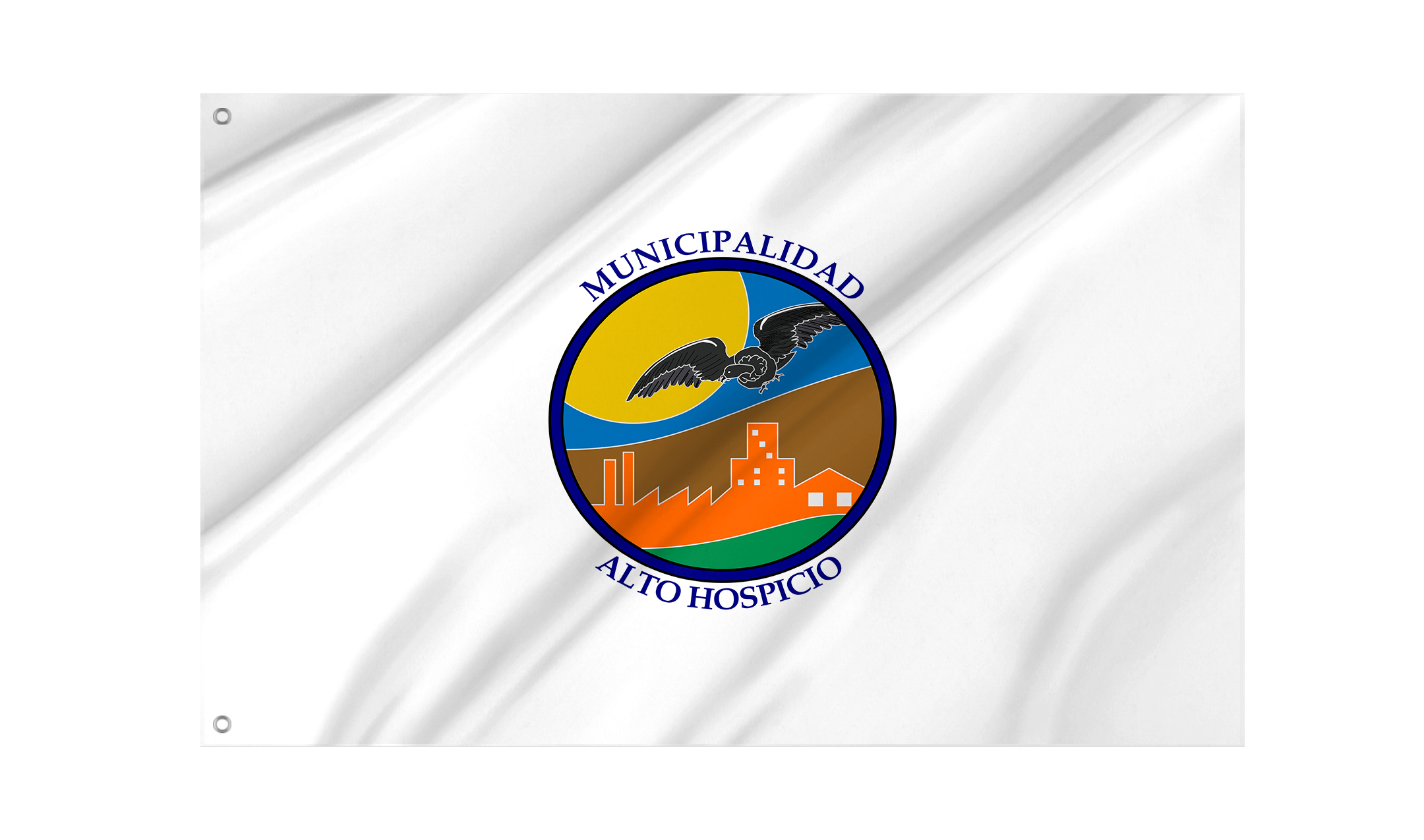 En Alto Hospicio Flag for Indoor & Outdoor Use