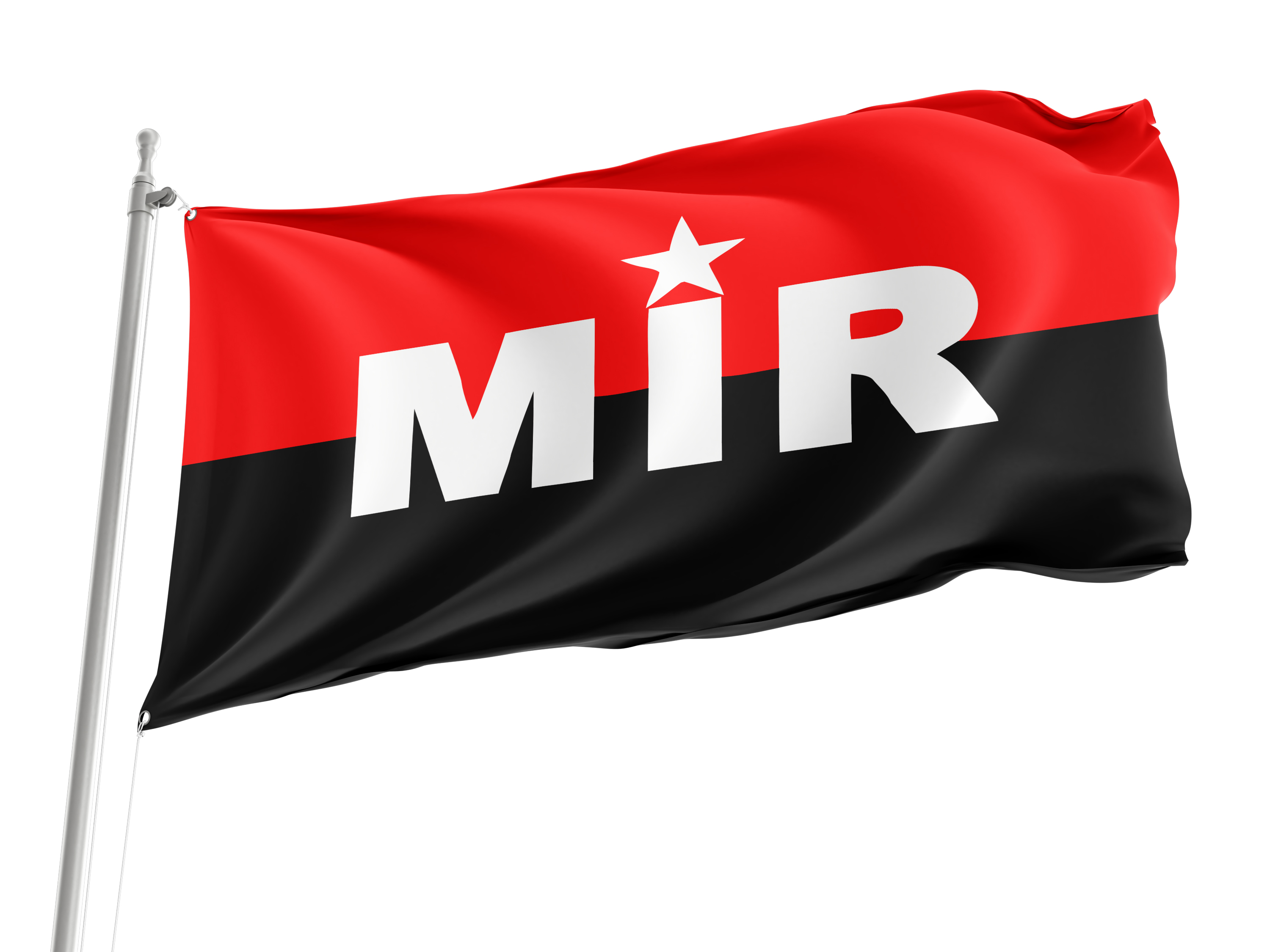 MIR Flag for Indoor & Outdoor Use