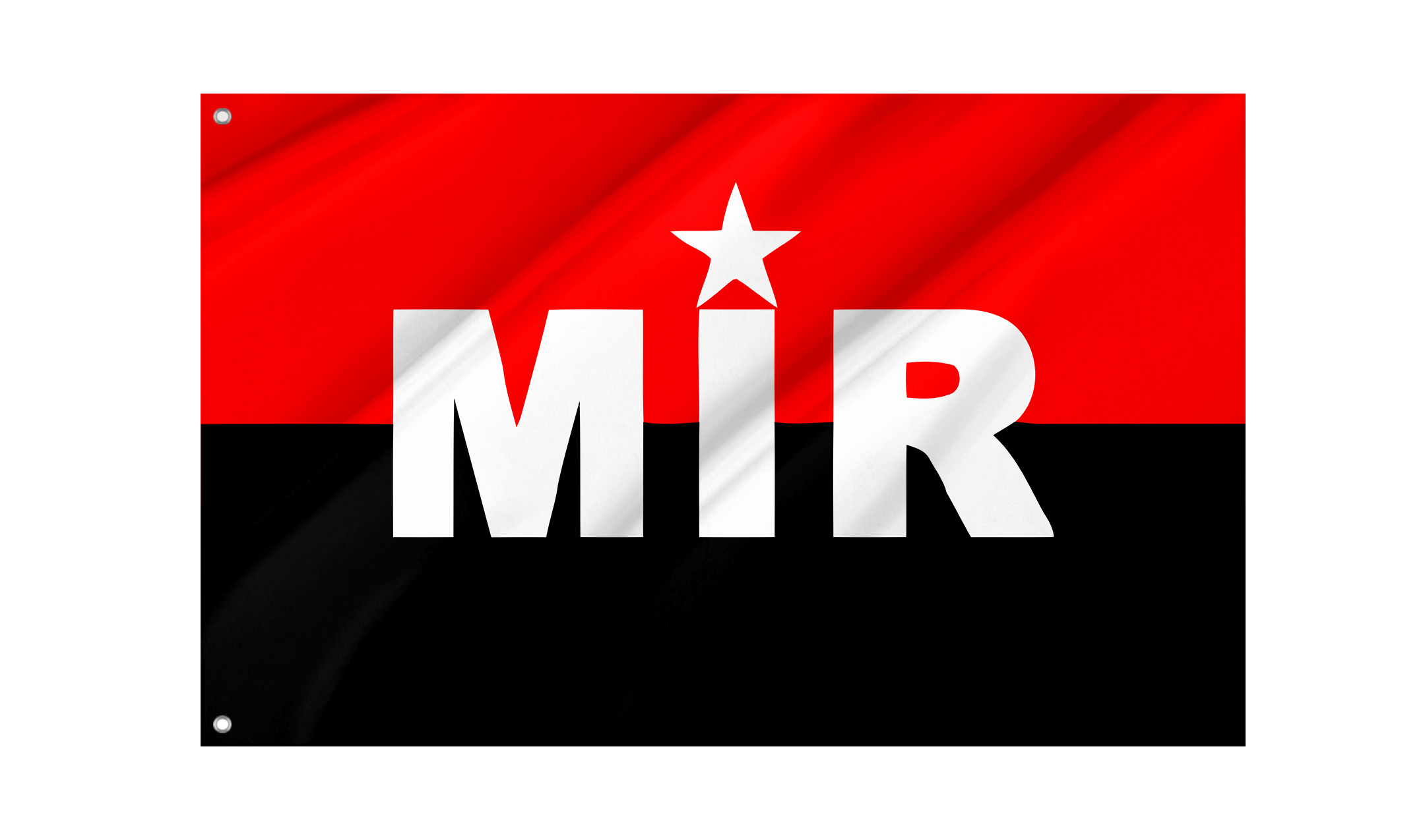MIR Flag for Indoor & Outdoor Use