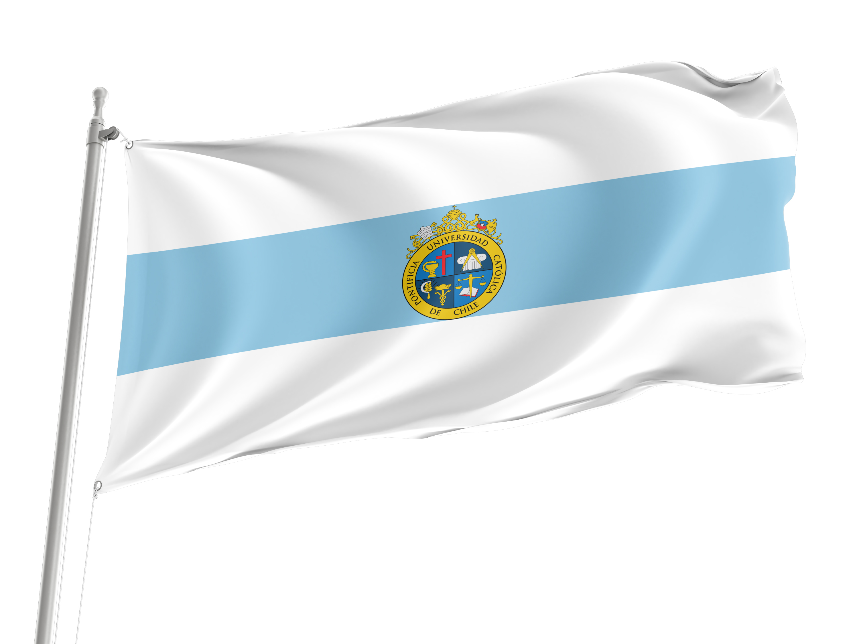 Pontifical Catholic University of Chile Flag for Indoor & Outdoor Use