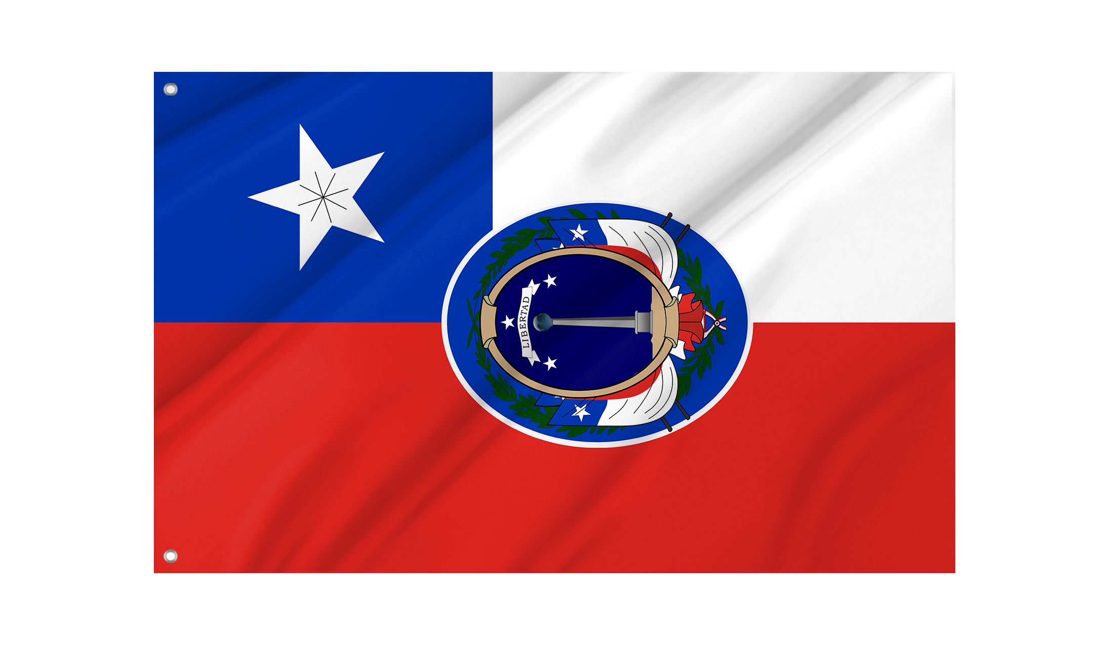 Chile 1818 Flag for Indoor & Outdoor Use